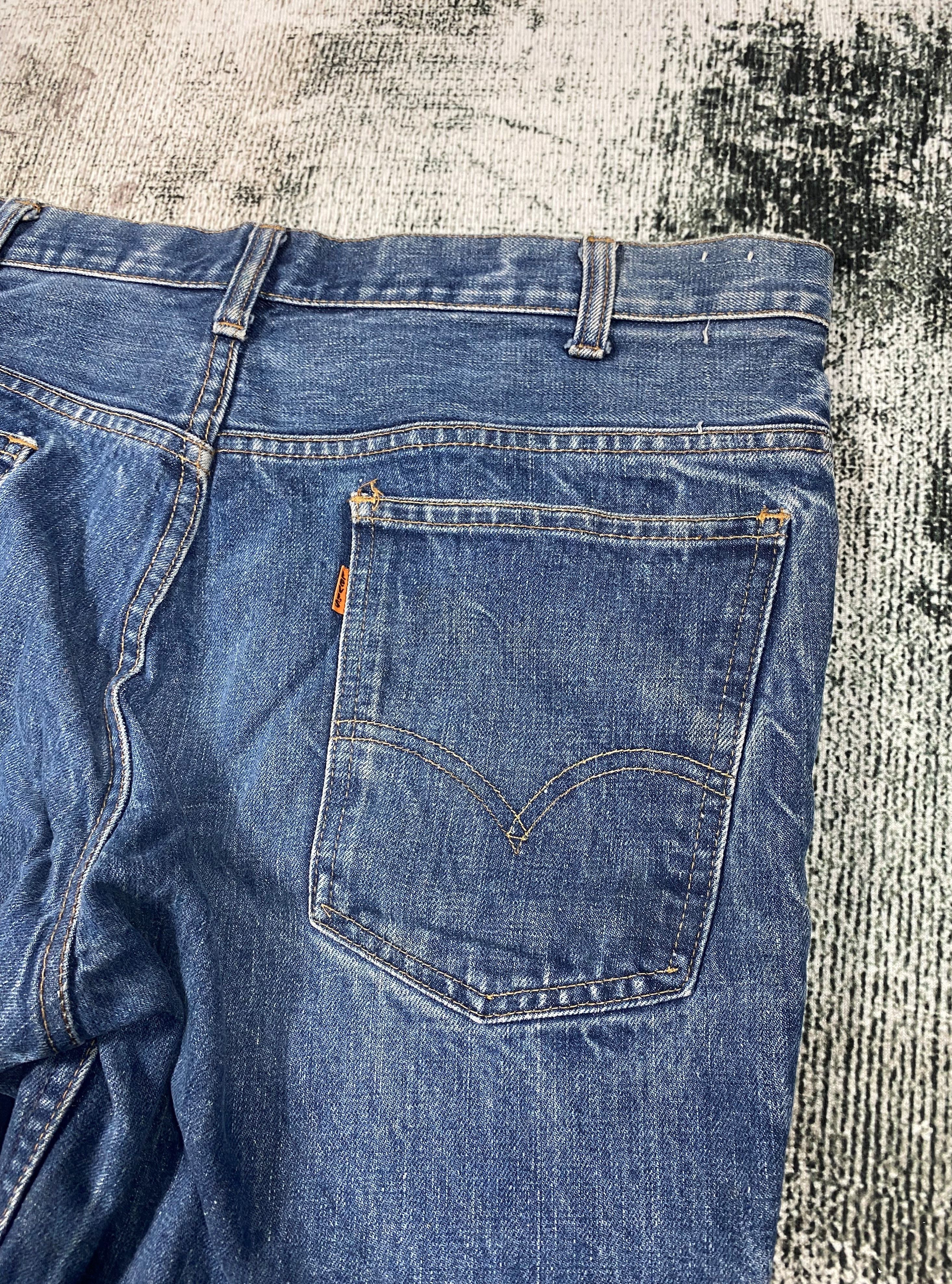 Levi's Vintage Clothing GRAIL🔥Vintage 70s Levi's 684 Bell Bottom Bootcut Flared Size US 35 - 14 Thumbnail