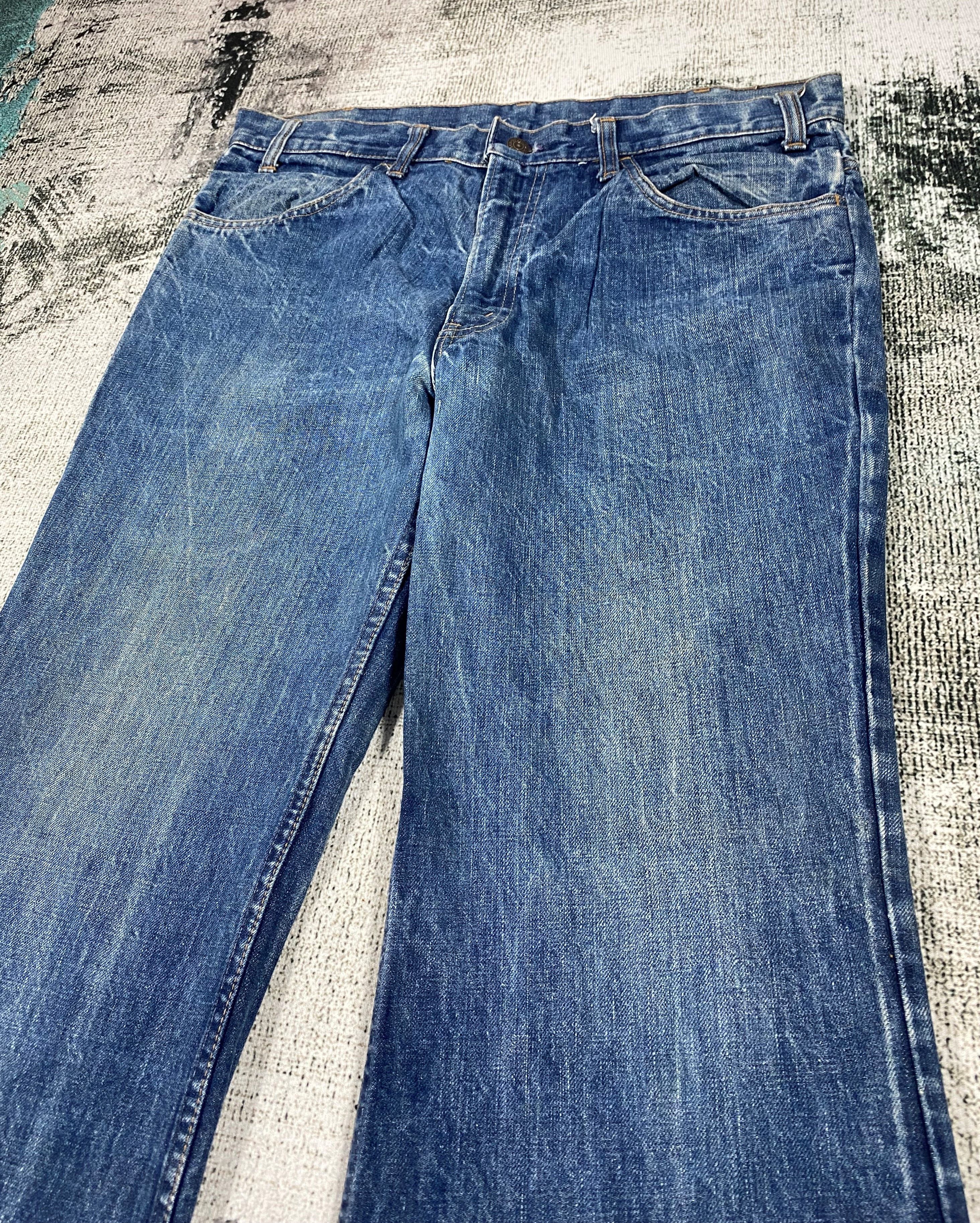 Levi's Vintage Clothing GRAIL🔥Vintage 70s Levi's 684 Bell Bottom Bootcut Flared Size US 35 - 5 Thumbnail