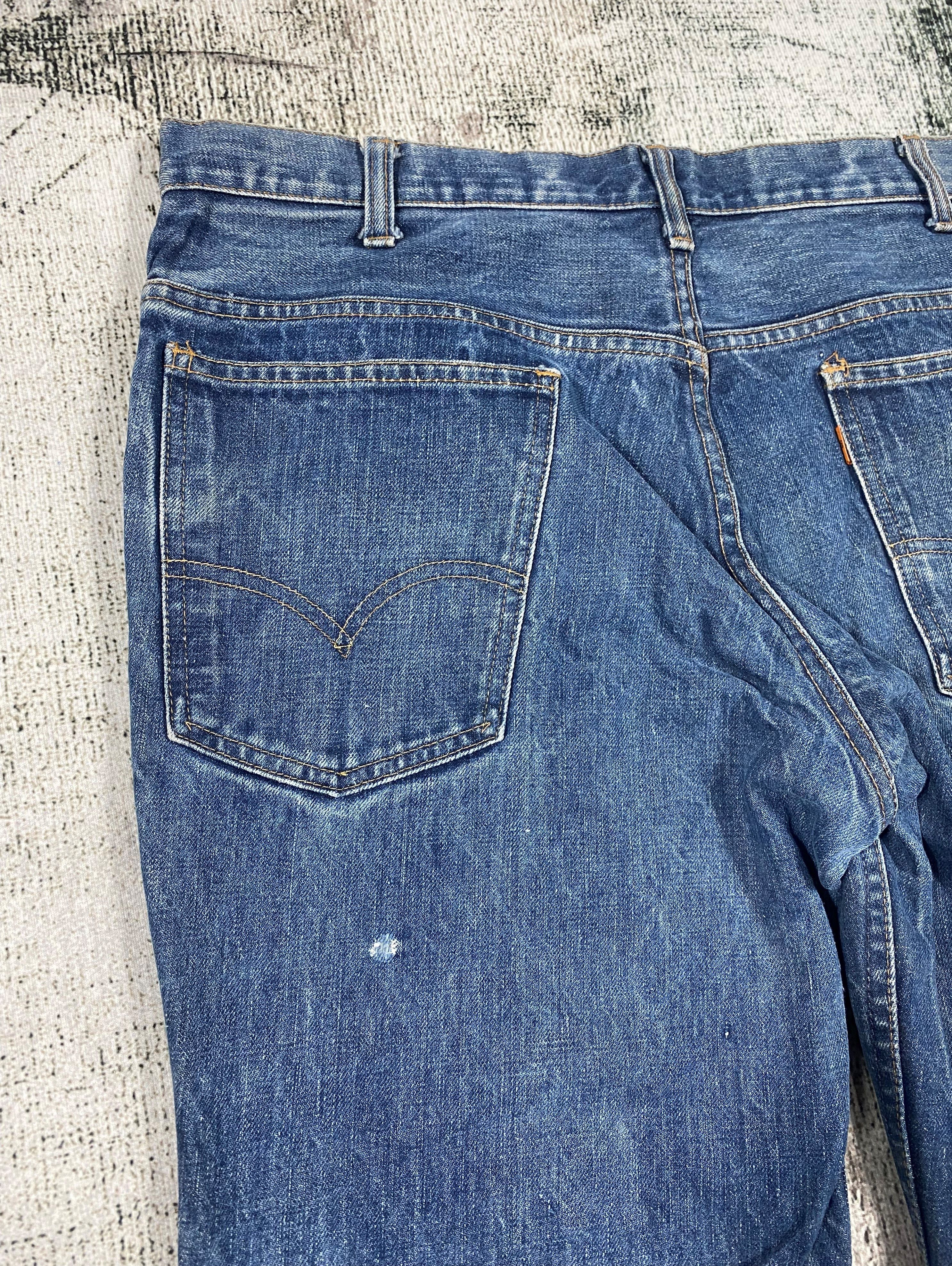 Levi's Vintage Clothing GRAIL🔥Vintage 70s Levi's 684 Bell Bottom Bootcut Flared Size US 35 - 13 Thumbnail