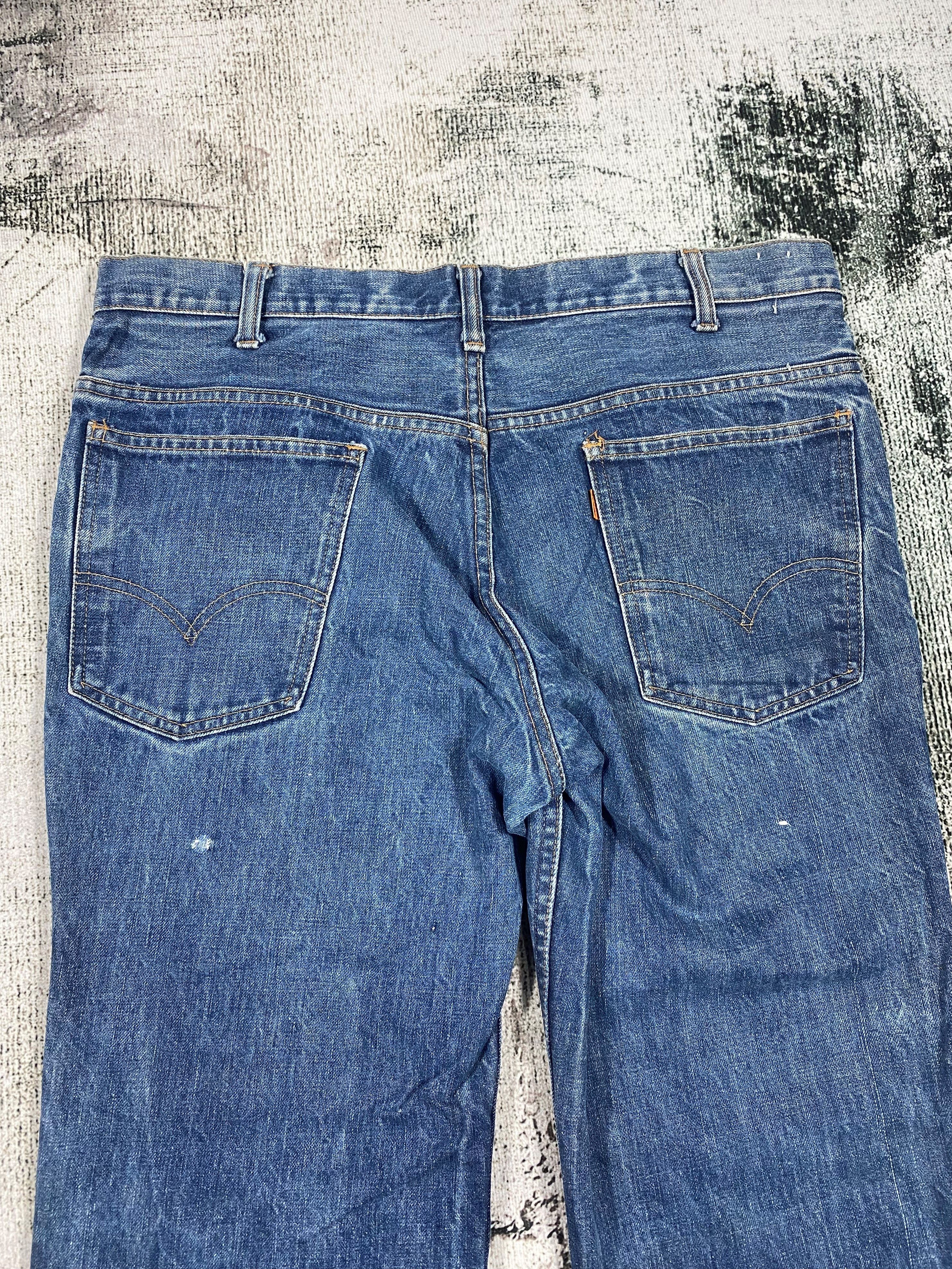 Levi's Vintage Clothing GRAIL🔥Vintage 70s Levi's 684 Bell Bottom Bootcut Flared Size US 35 - 12 Thumbnail