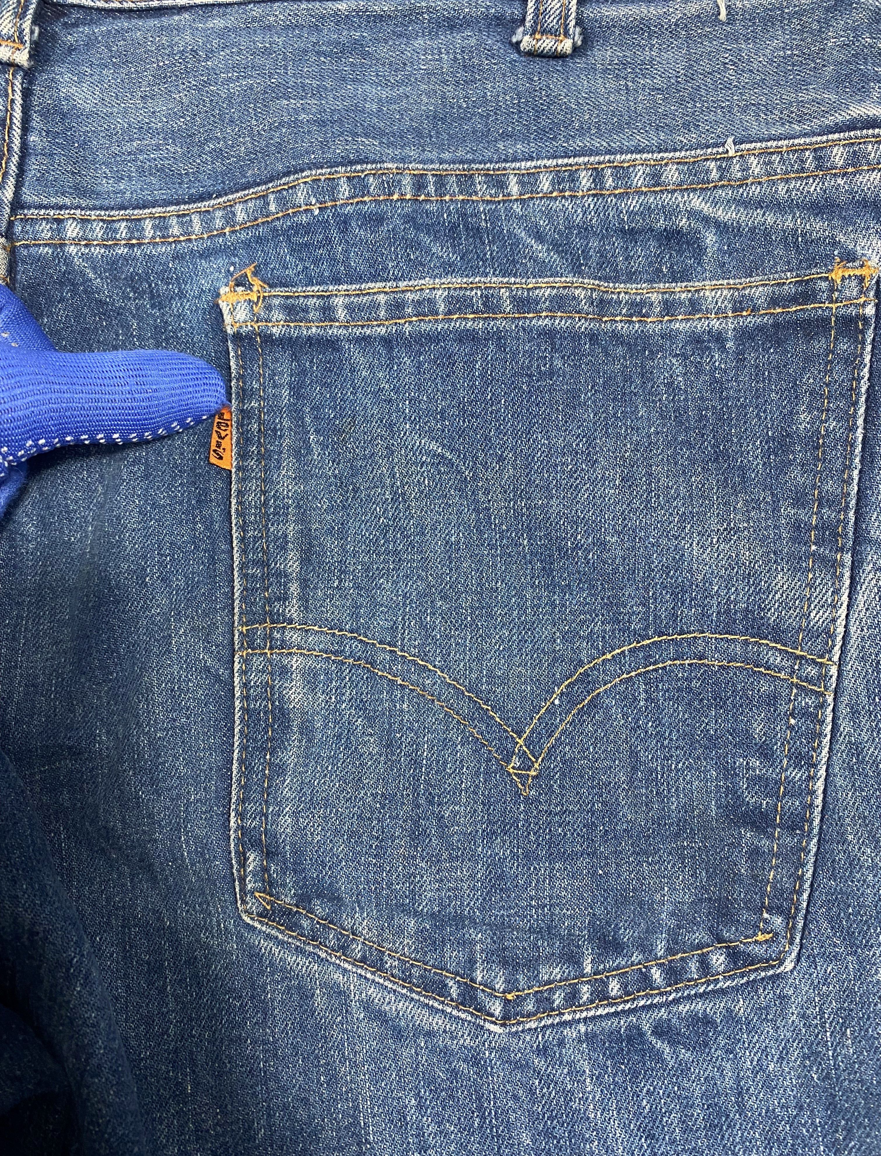 Levi's Vintage Clothing GRAIL🔥Vintage 70s Levi's 684 Bell Bottom Bootcut Flared Size US 35 - 15 Thumbnail