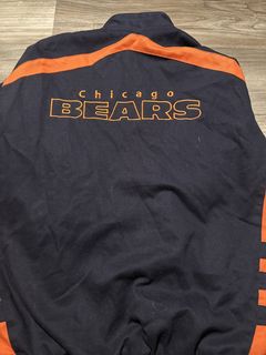 Vintage NFL Chicago Bears Champion Bomber Varsity Jacket Large RARE