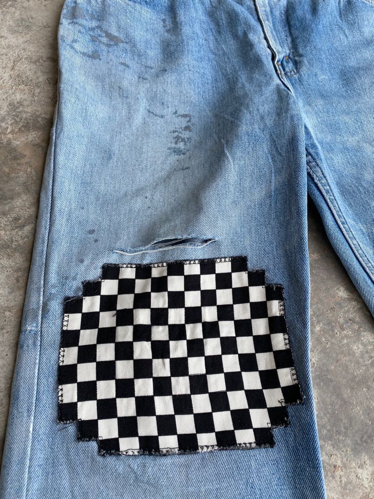Levi's Vintage Clothing 90s Blue Wash Vintage Levi's 505 Jeans Distressed Denim Size US 34 / EU 50 - 4 Thumbnail