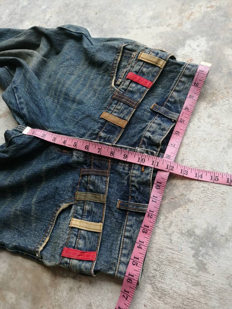 Japanese Brand Japanese Brand Double Waist Jeans Size US 32 / EU 48 - 10 Thumbnail