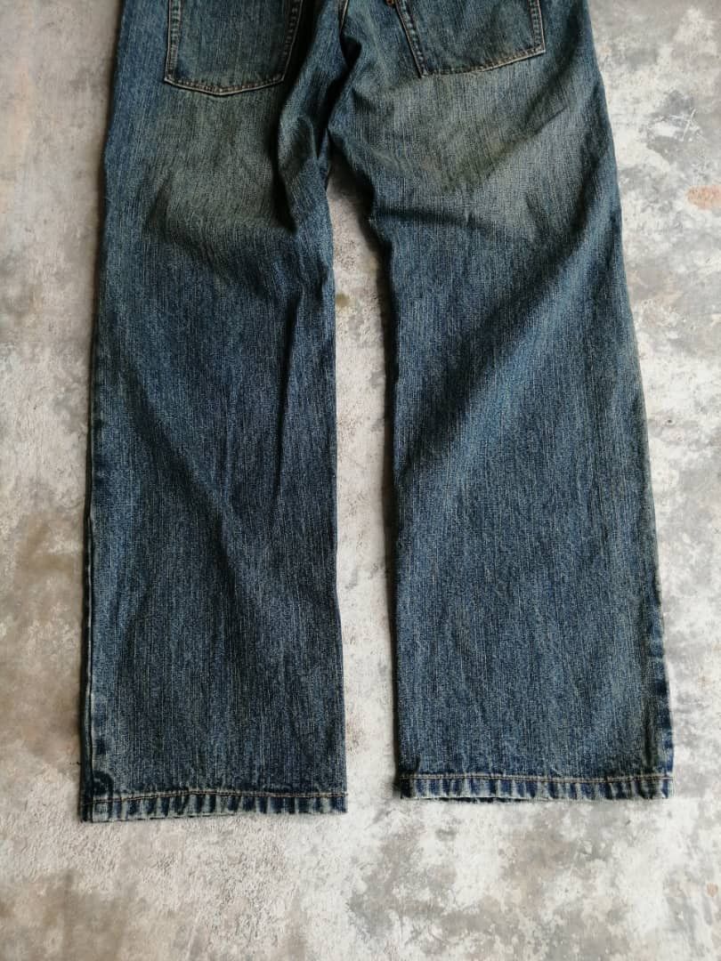 Japanese Brand Japanese Brand Double Waist Jeans Size US 32 / EU 48 - 9 Thumbnail