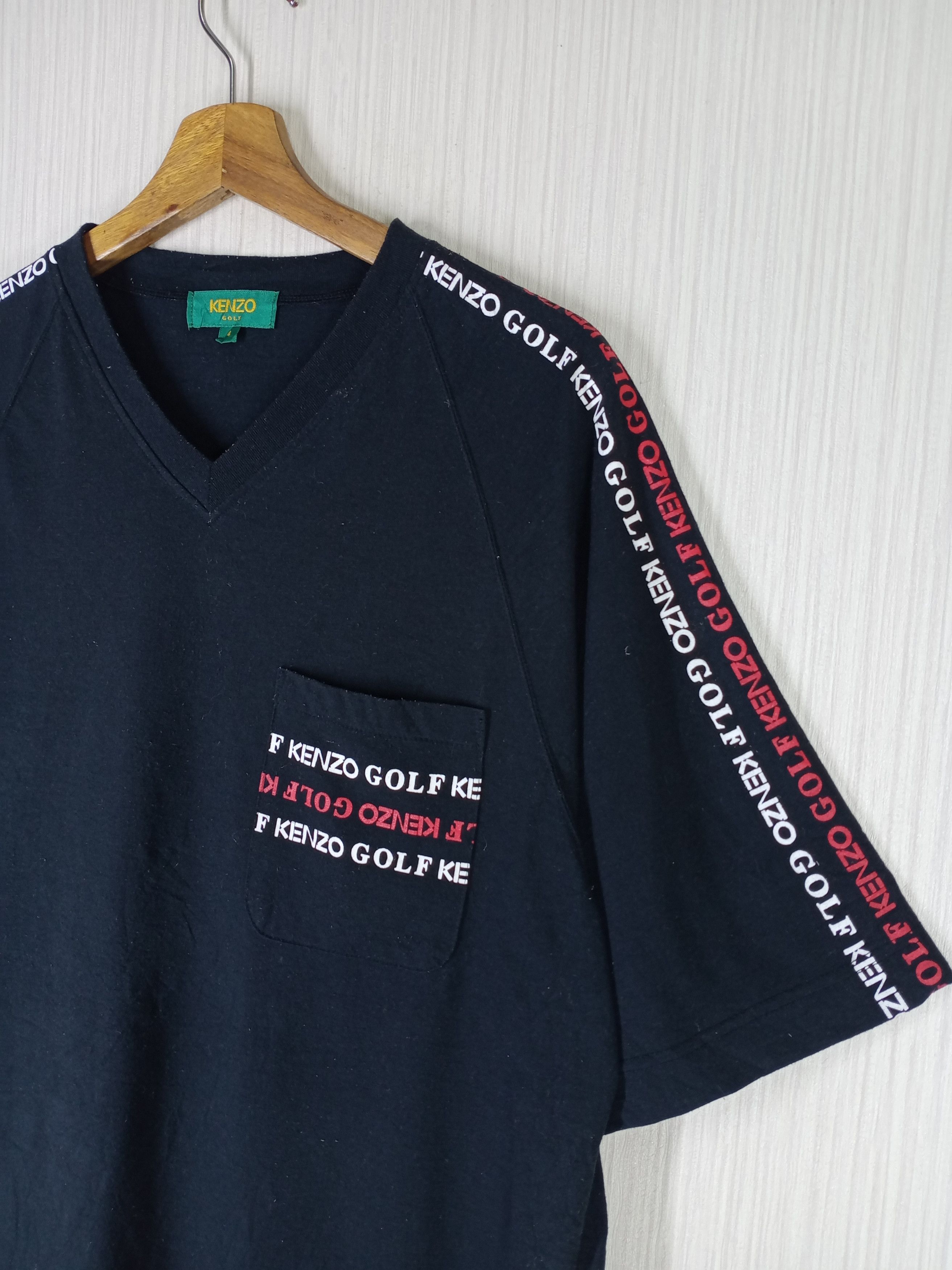 RARE VINTAGE KENZO GOLF POCKET TSHIRT