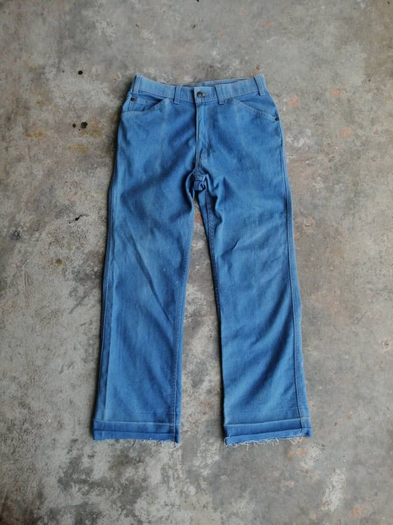 Levi's × Vintage Vintage Orange Tag 80s Levis Jeans Released Hem Size US 29 - 1 Thumbnail