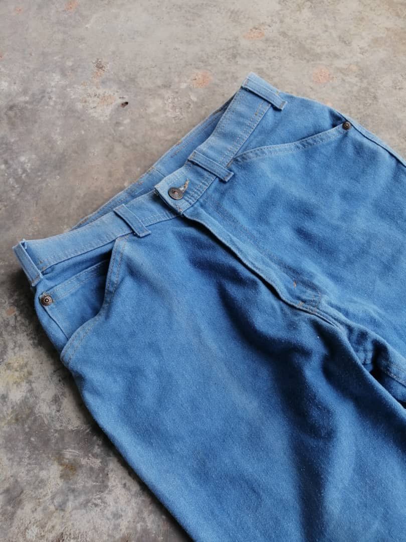 Levi's × Vintage Vintage Orange Tag 80s Levis Jeans Released Hem Size US 29 - 3 Thumbnail
