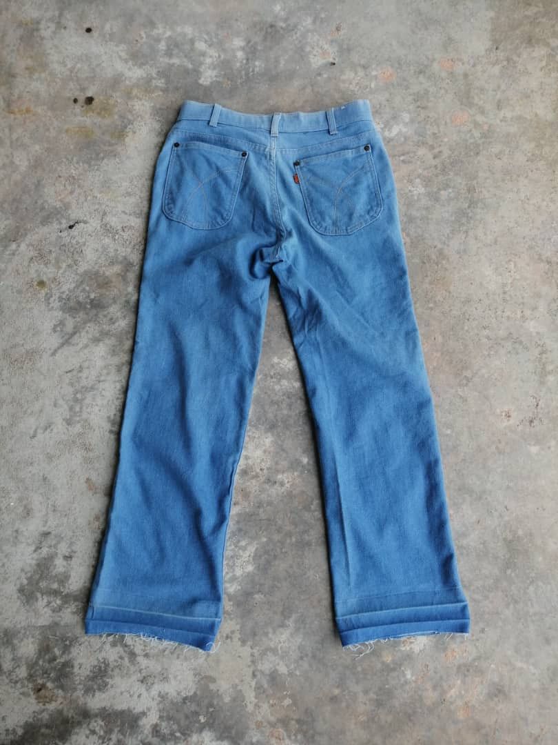 Levi's × Vintage Vintage Orange Tag 80s Levis Jeans Released Hem Size US 29 - 2 Thumbnail
