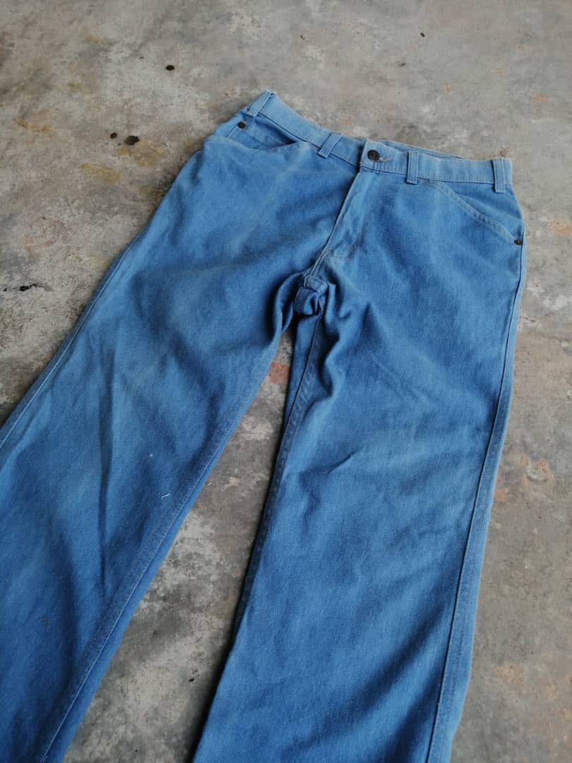 Levi's × Vintage Vintage Orange Tag 80s Levis Jeans Released Hem Size US 29 - 17 Thumbnail