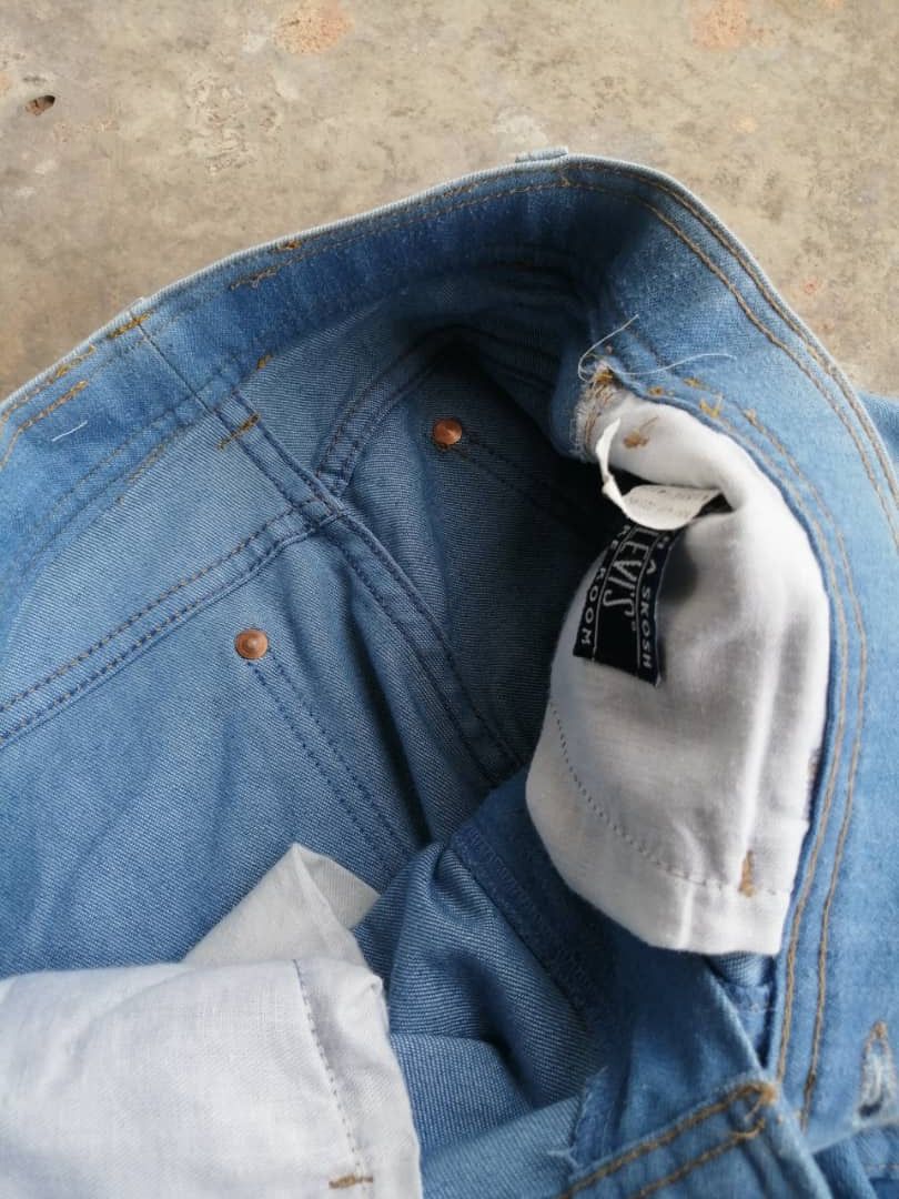 Levi's × Vintage Vintage Orange Tag 80s Levis Jeans Released Hem Size US 29 - 10 Thumbnail