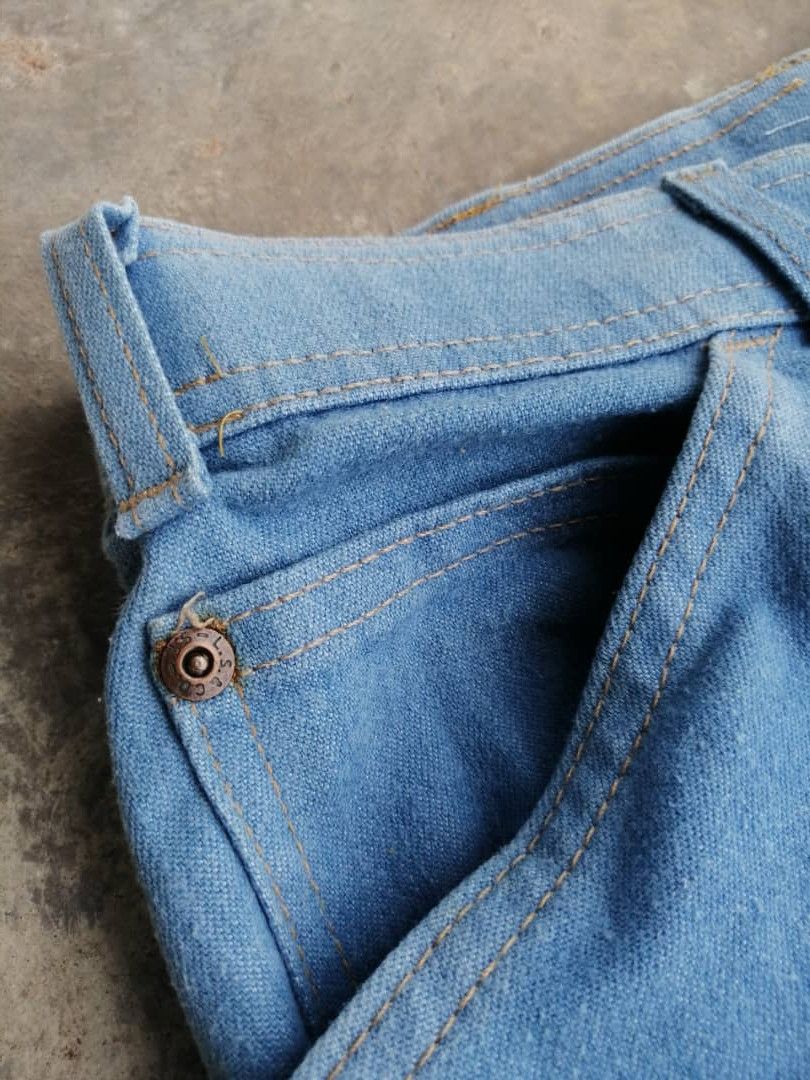 Levi's × Vintage Vintage Orange Tag 80s Levis Jeans Released Hem Size US 29 - 4 Thumbnail