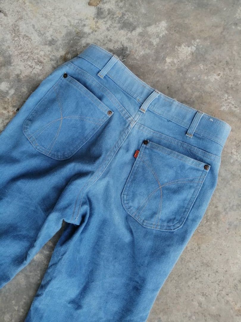 Levi's × Vintage Vintage Orange Tag 80s Levis Jeans Released Hem Size US 29 - 15 Thumbnail