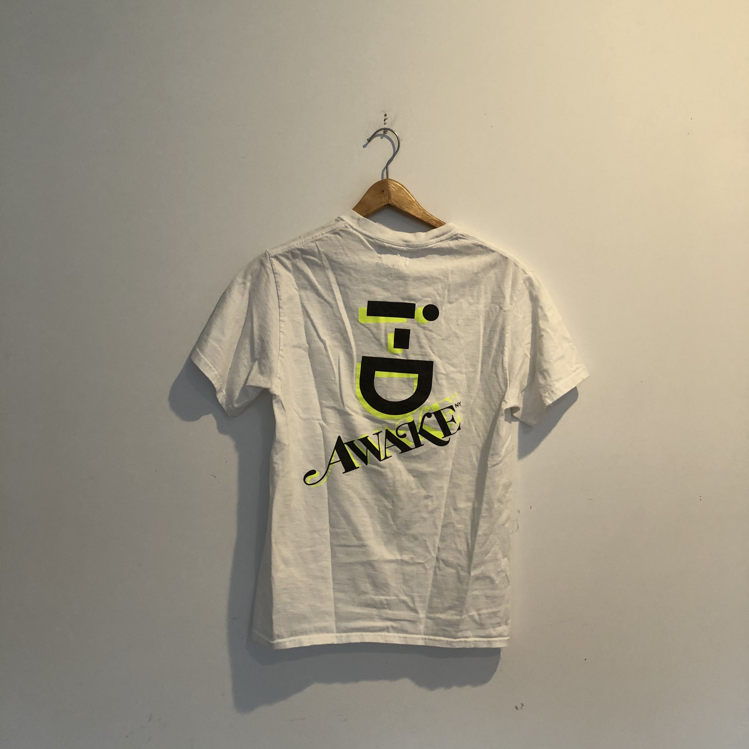 Image of Awake Ny X I-D Magazine Post Truth Issue Tee in White, Men's (Size XL)