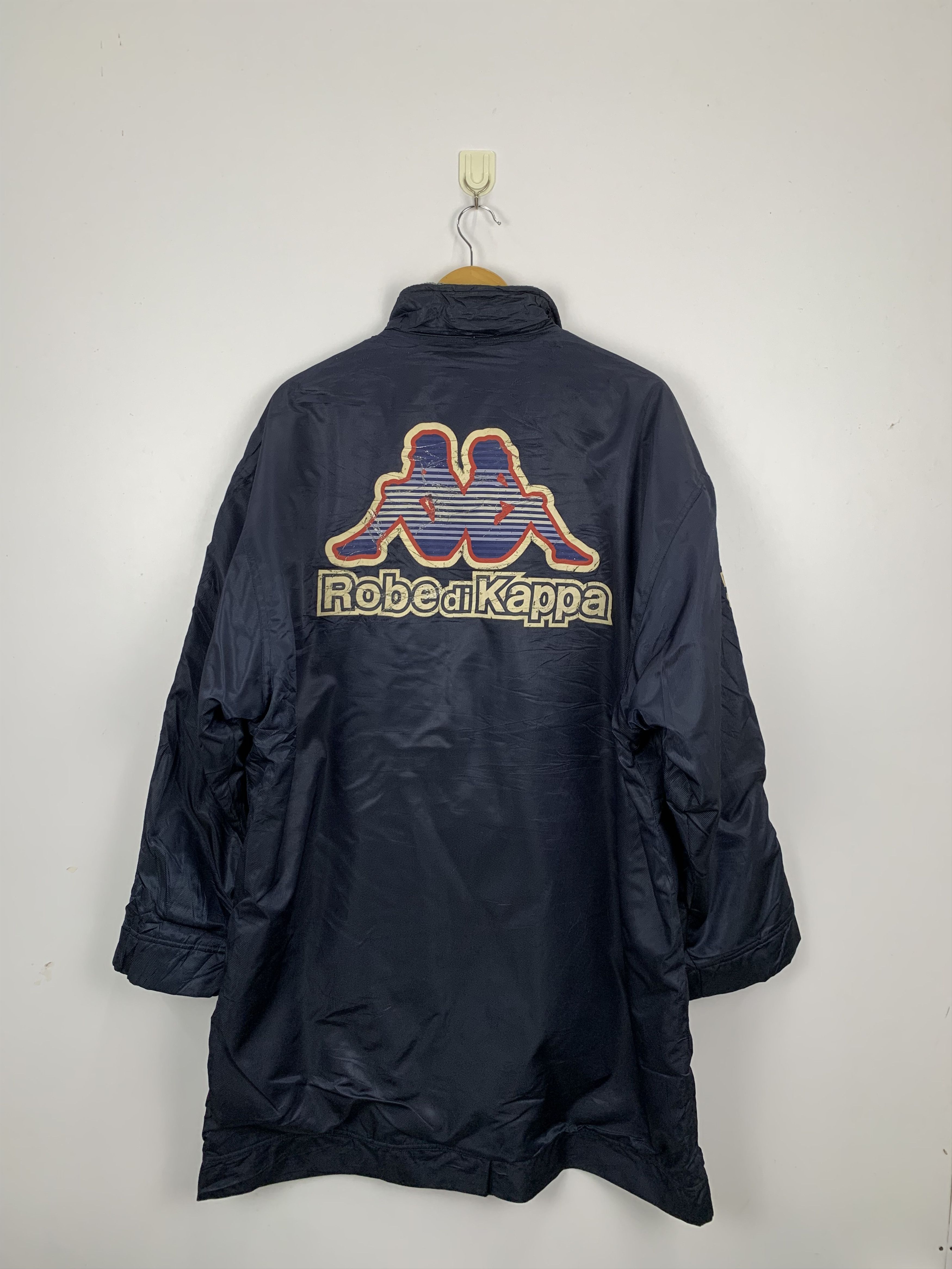 Kappa Vintage 90s Kappa Long Jacket J0811 Size US L / EU 52-54 / 3 - 1 Thumbnail