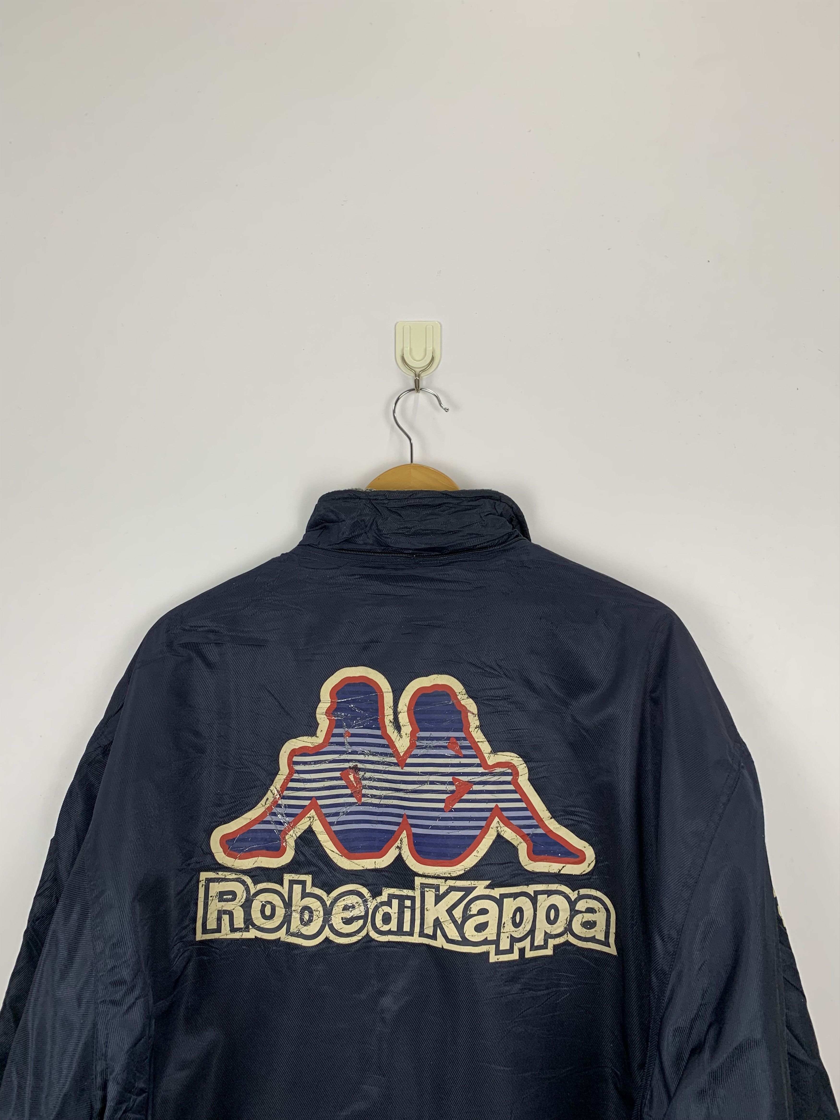 Kappa Vintage 90s Kappa Long Jacket J0811 Size US L / EU 52-54 / 3 - 3 Thumbnail