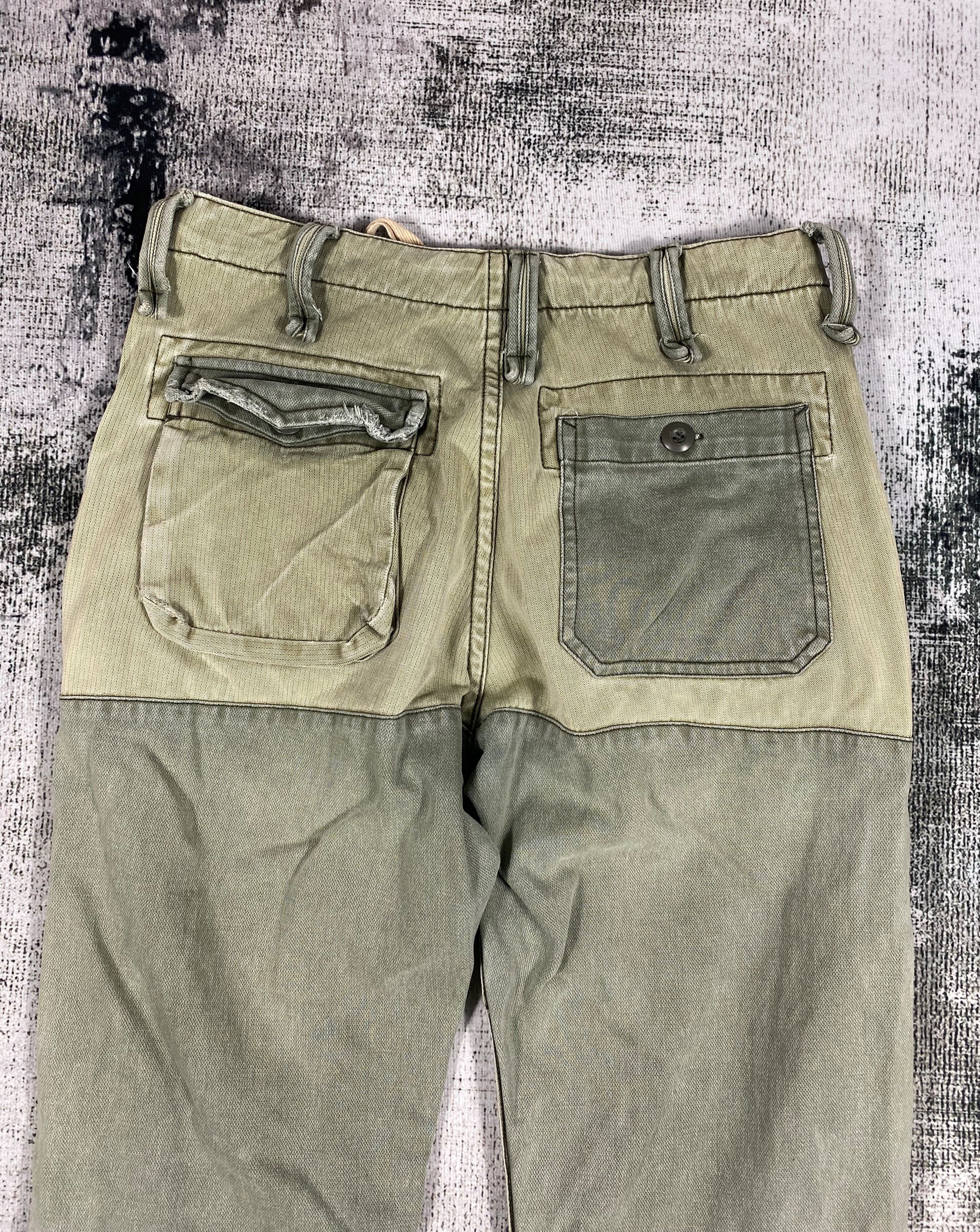 Japanese Brand × Vintage Japanese Sunfaded Back Number Utility Tactical 6 Pockets Size US 30 / EU 46 - 11 Thumbnail