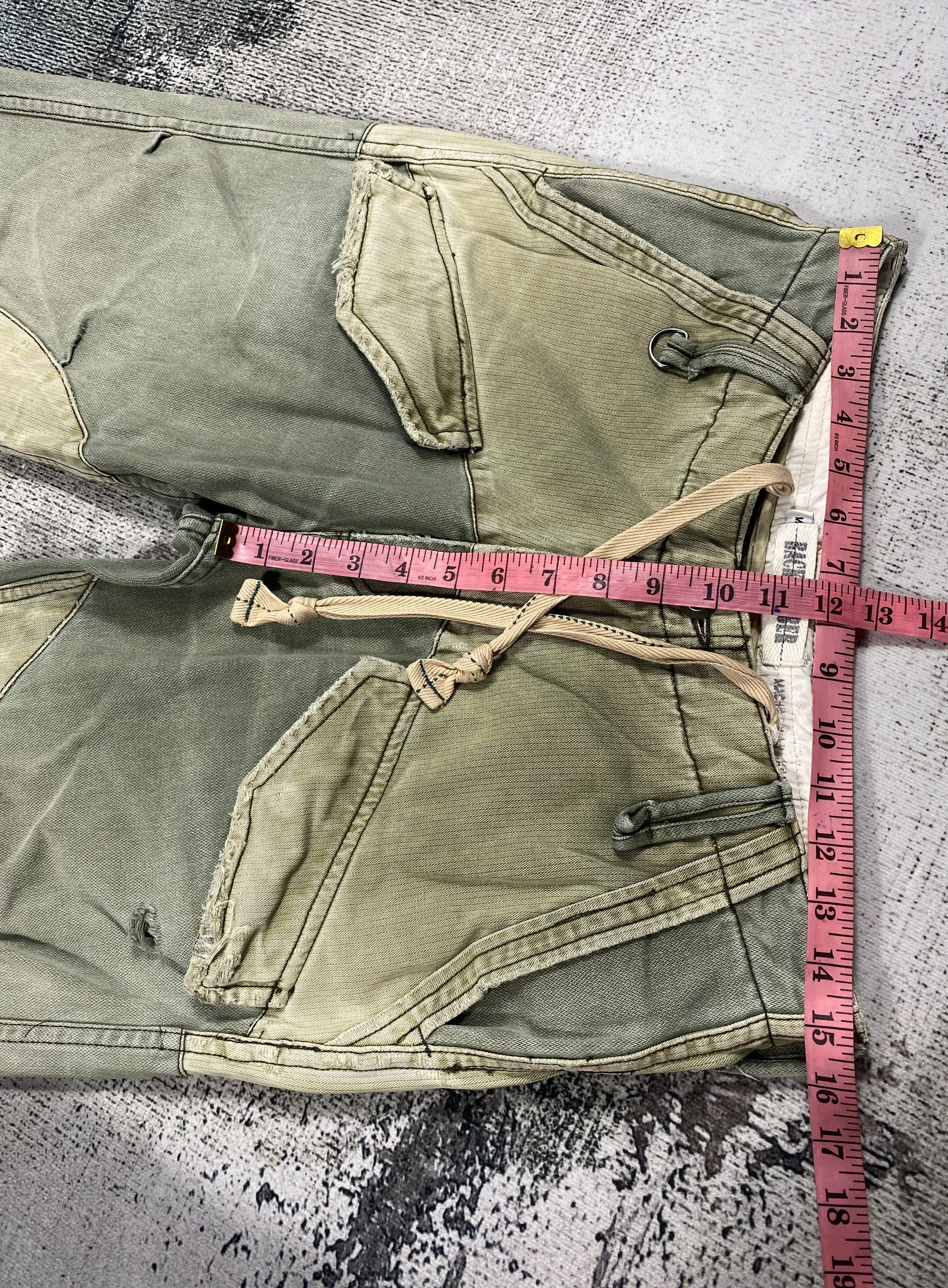 Japanese Brand × Vintage Japanese Sunfaded Back Number Utility Tactical 6 Pockets Size US 30 / EU 46 - 14 Thumbnail