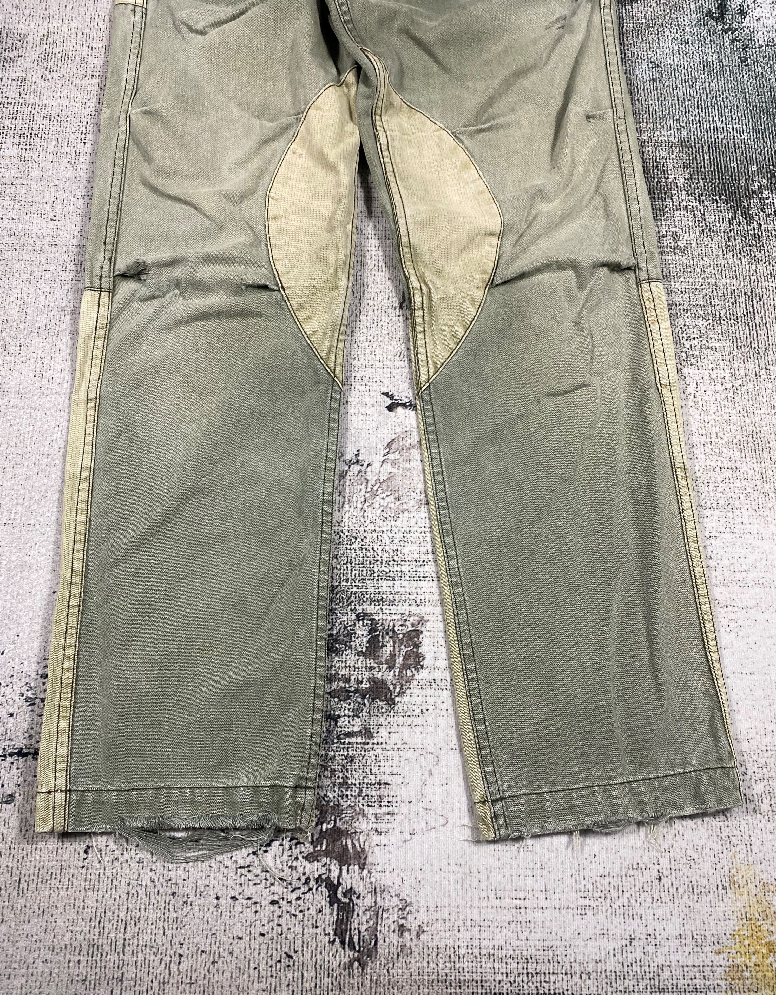 Japanese Brand × Vintage Japanese Sunfaded Back Number Utility Tactical 6 Pockets Size US 30 / EU 46 - 8 Thumbnail