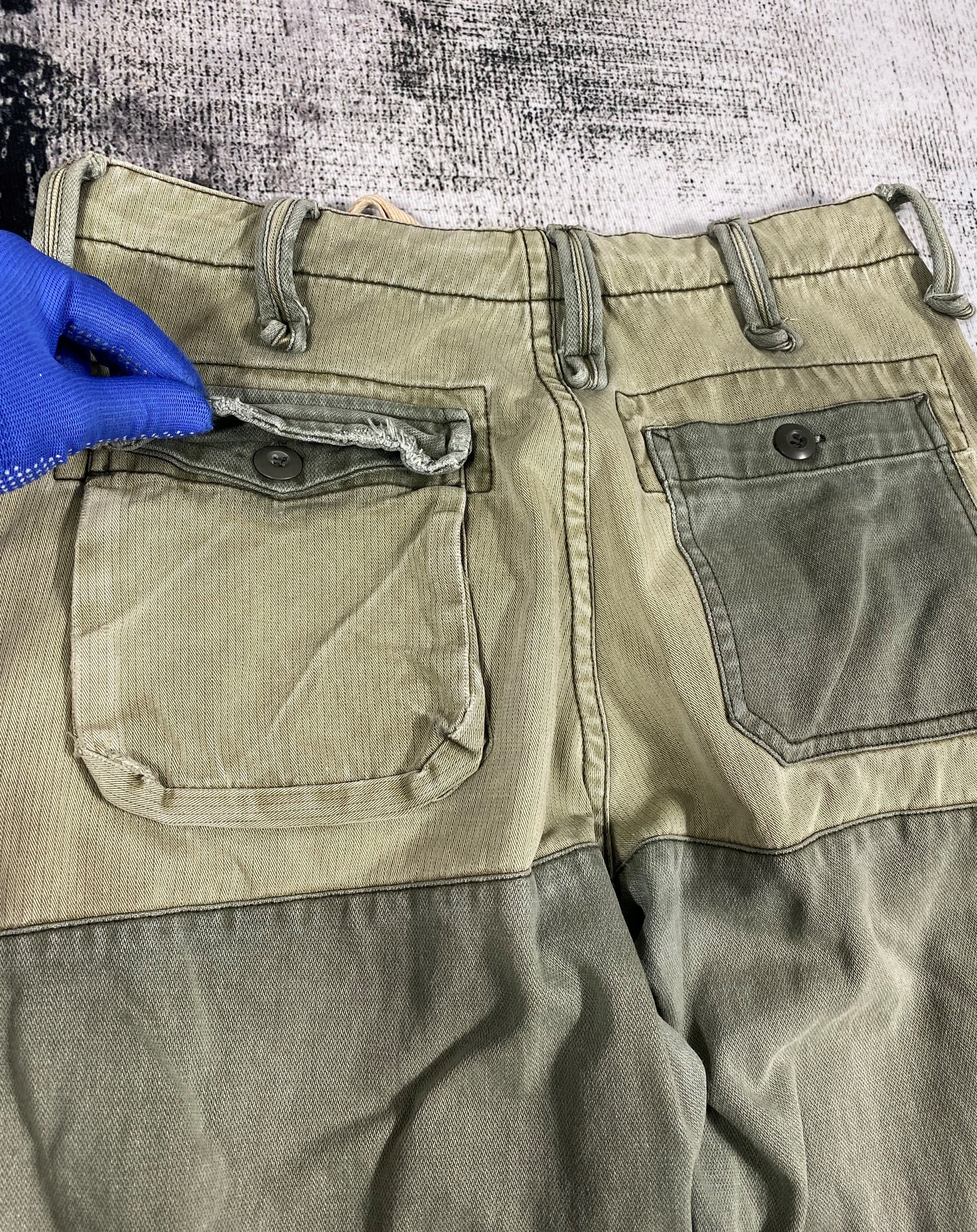 Japanese Brand × Vintage Japanese Sunfaded Back Number Utility Tactical 6 Pockets Size US 30 / EU 46 - 12 Thumbnail