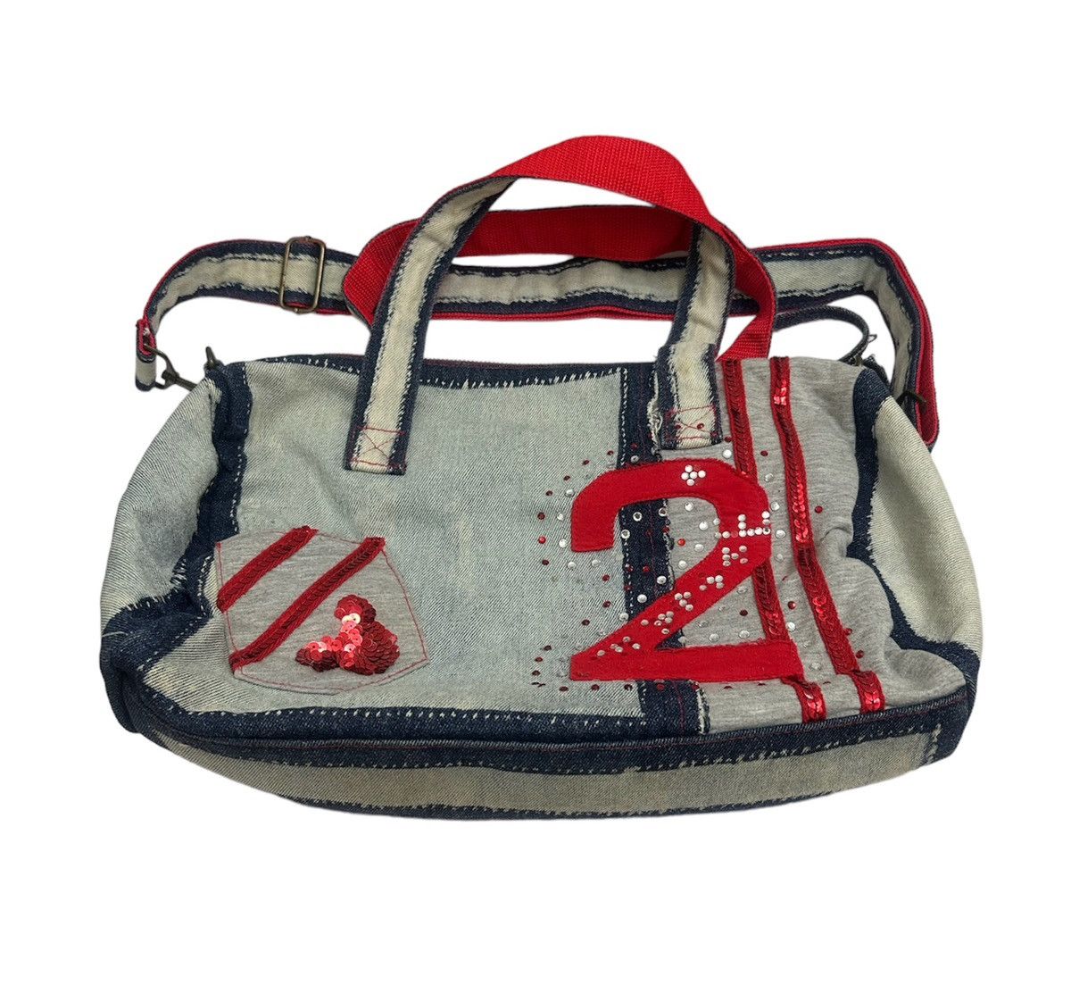 Disney × If Six Was Nine Disneyland Custom Boston Duffle Sling Bag Size ONE SIZE - 6 Thumbnail