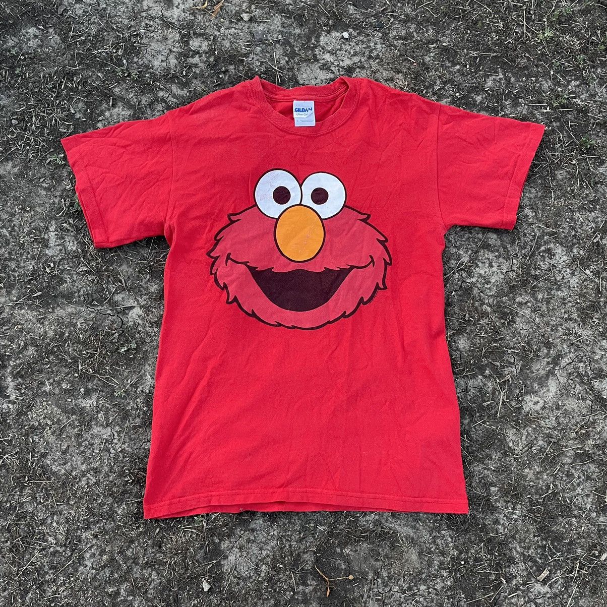 Vintage Y2K Vintage Elmo Graphic Tee Character Print Red Hypebeast S Size US S / EU 44-46 / 1 - 1 Thumbnail