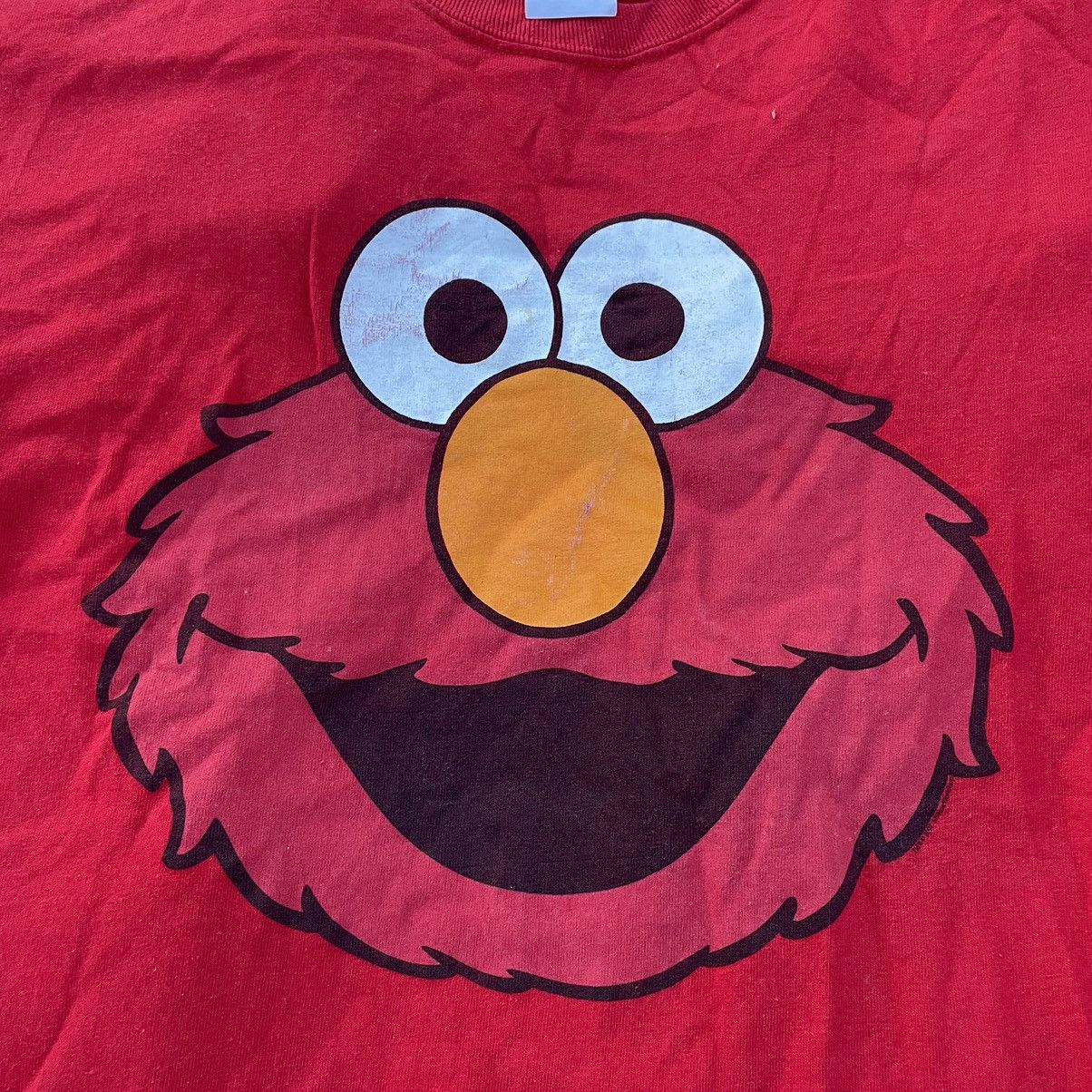 Vintage Y2K Vintage Elmo Graphic Tee Character Print Red Hypebeast S Size US S / EU 44-46 / 1 - 4 Thumbnail