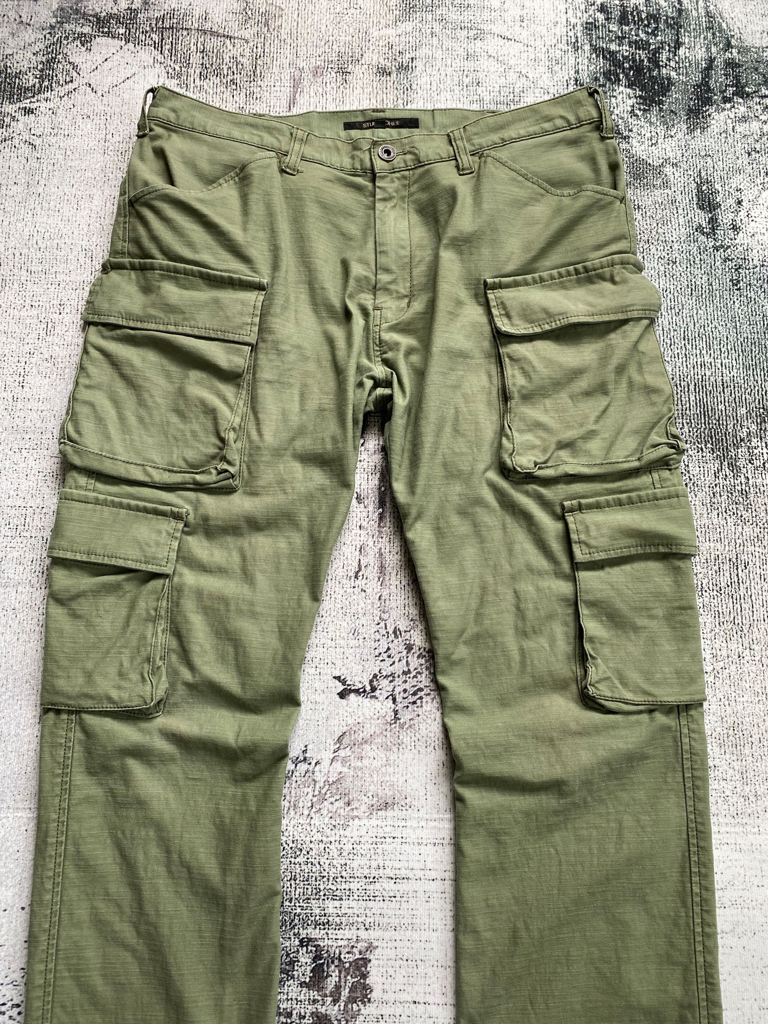 Japanese Brand SICKS💥Studio Oribe Tactical Cargo Pants 8 Pocket Bondage Size US 33 - 2 Thumbnail
