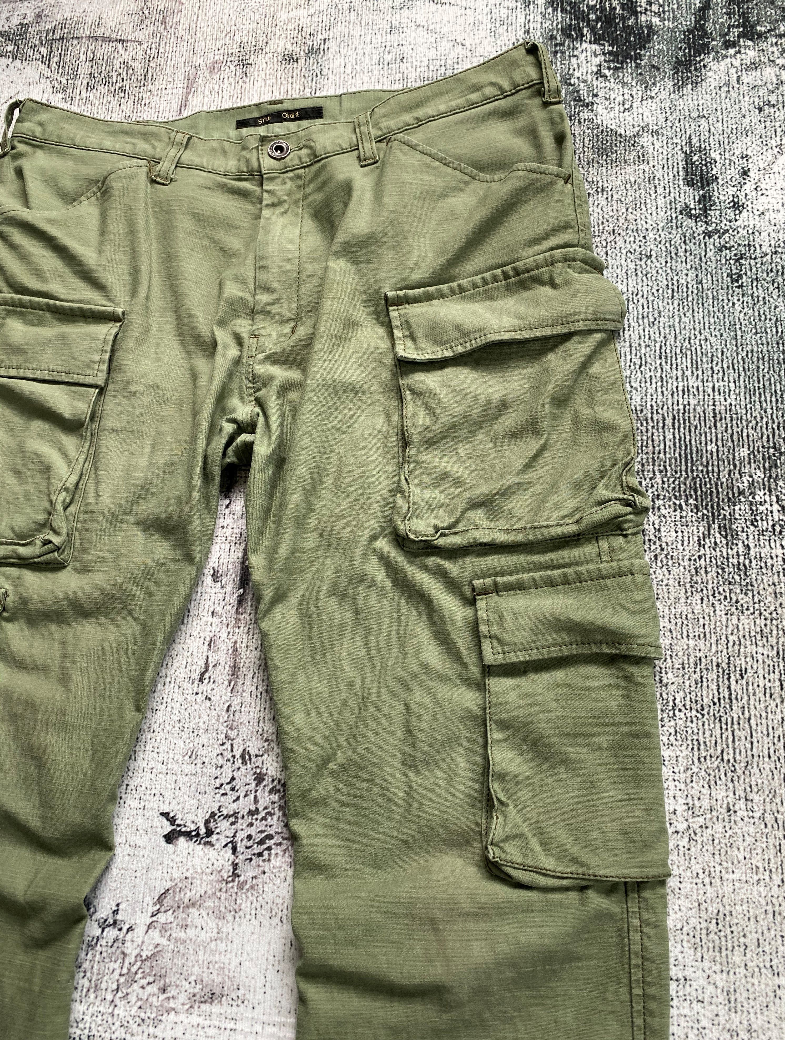 Japanese Brand SICKS💥Studio Oribe Tactical Cargo Pants 8 Pocket Bondage Size US 33 - 4 Thumbnail