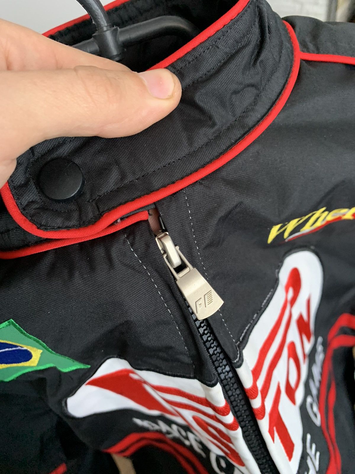 Other Piston Brazil Racing Jacket Vintage Size L / US 10 / IT 46 - 14 Thumbnail