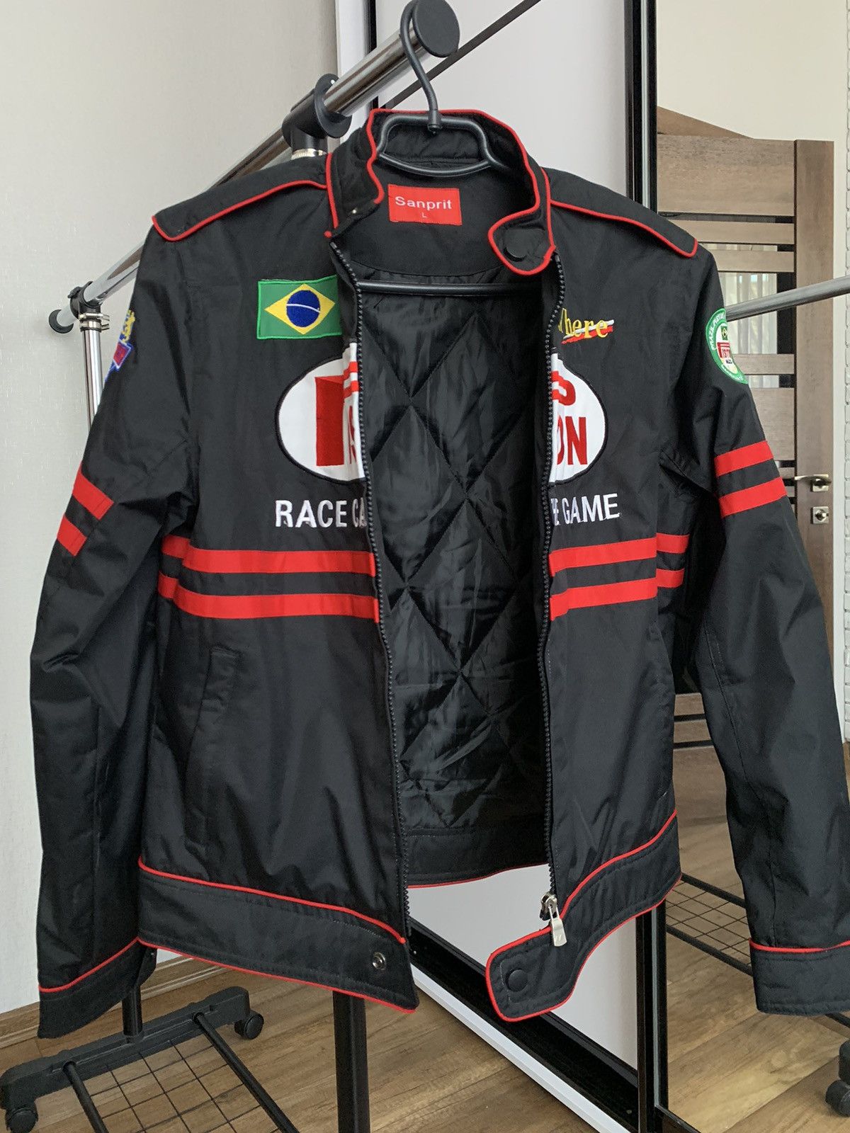 Other Piston Brazil Racing Jacket Vintage Size L / US 10 / IT 46 - 11 Thumbnail