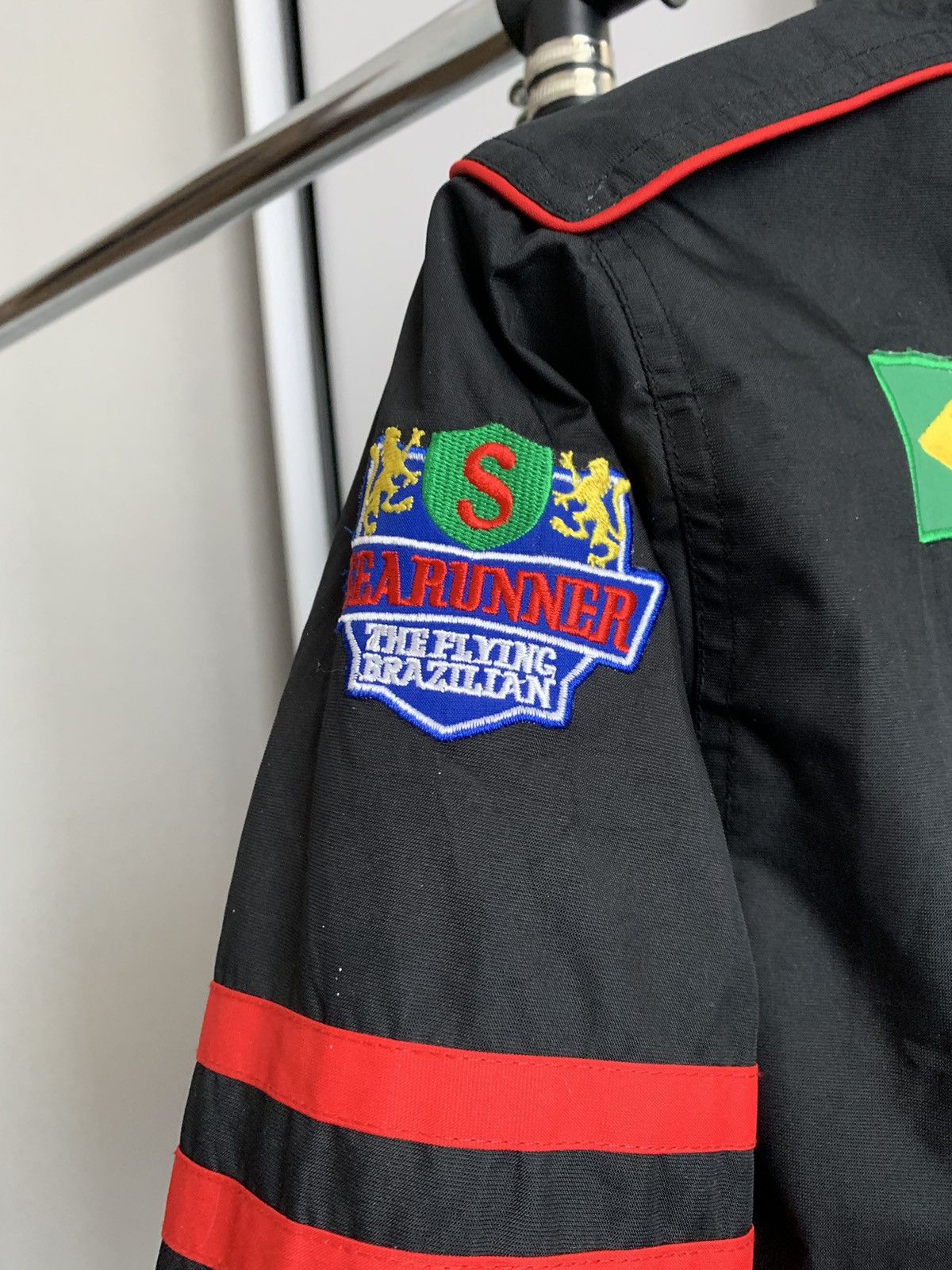 Other Piston Brazil Racing Jacket Vintage Size L / US 10 / IT 46 - 9 Thumbnail