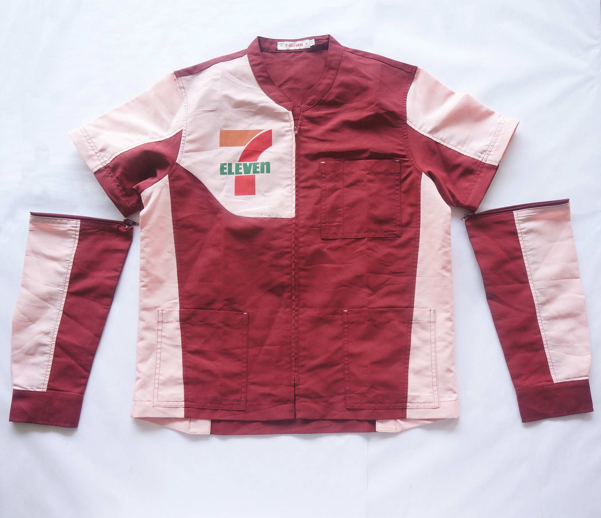 Japanese Brand 7 ELEVEN Detachable Long/Short Sleeves Uniform Size US M / EU 48-50 / 2 - 10 Thumbnail