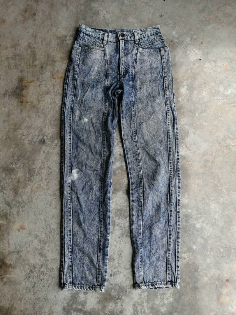 Wrangler Vintage Acidwash Wrangler Jeans Size US 28 / EU 44 - 1 Thumbnail