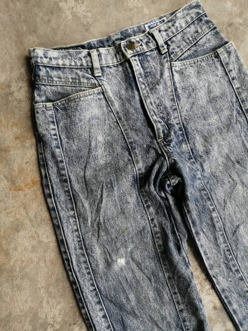 Wrangler Vintage Acidwash Wrangler Jeans Size US 28 / EU 44 - 3 Thumbnail