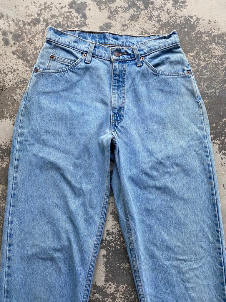 Levi's Vintage Clothing Vintage Light Wash Levi's 560 Orange Tab Released Hem Jeans Size US 28 / EU 44 - 3 Thumbnail