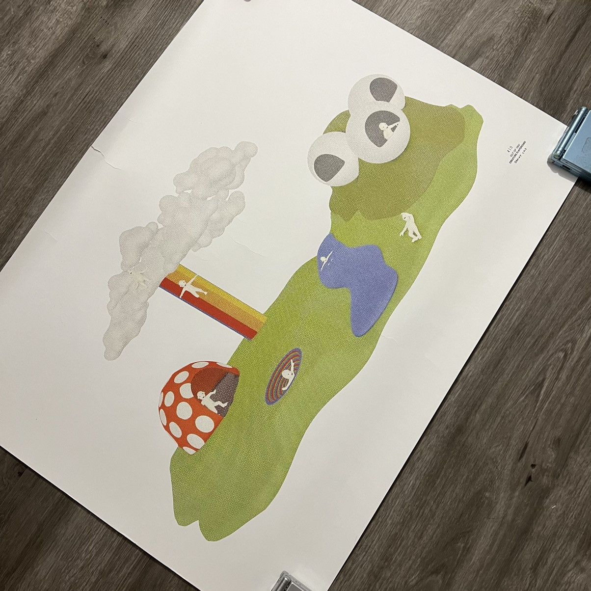 Advisry Clothing Danny Cole Creature World Playground Print SIGNED Size ONE SIZE - 1 Thumbnail