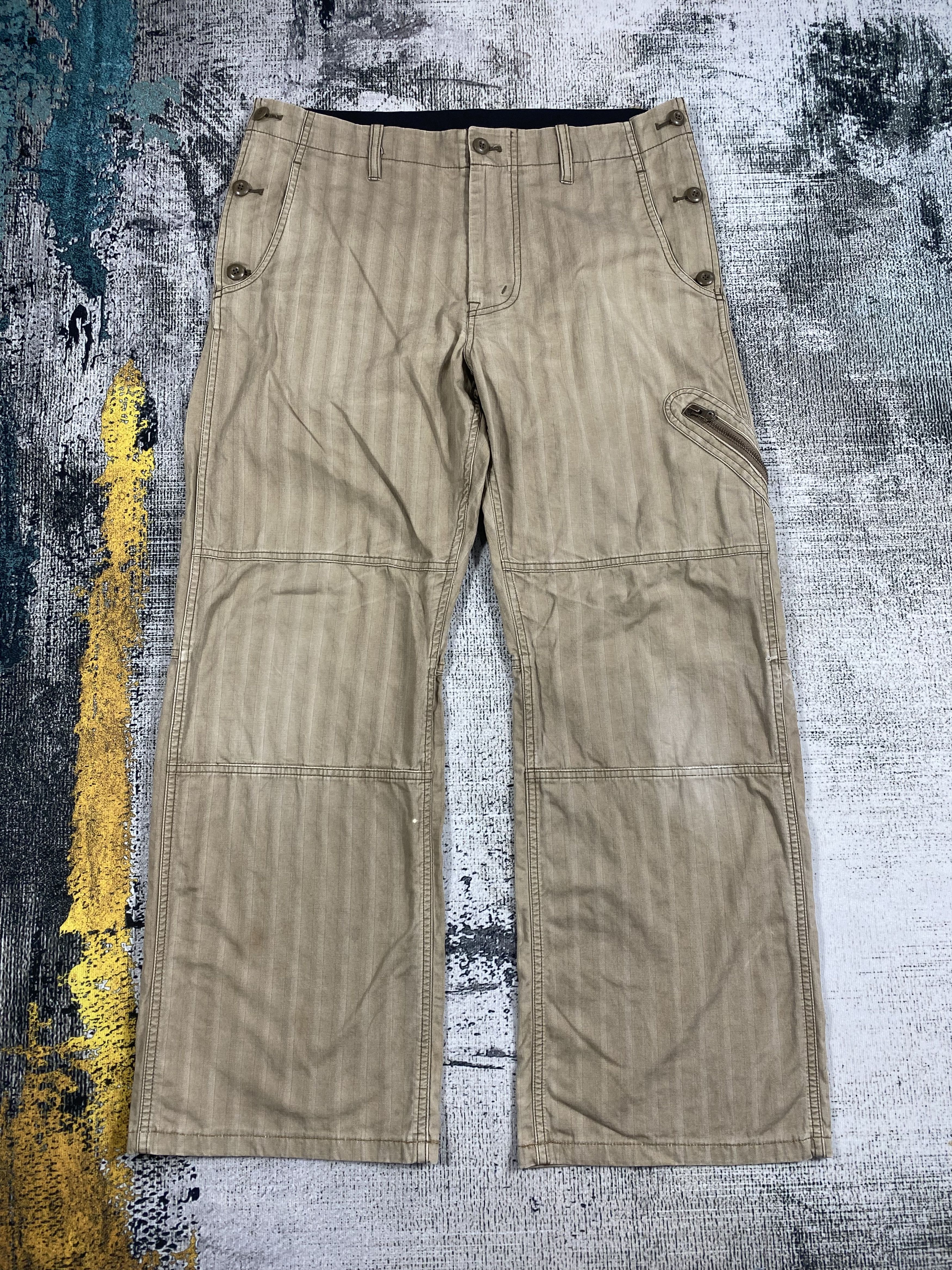 RARE🔥Baggy PPFM Cargo Multi Pocket Pants