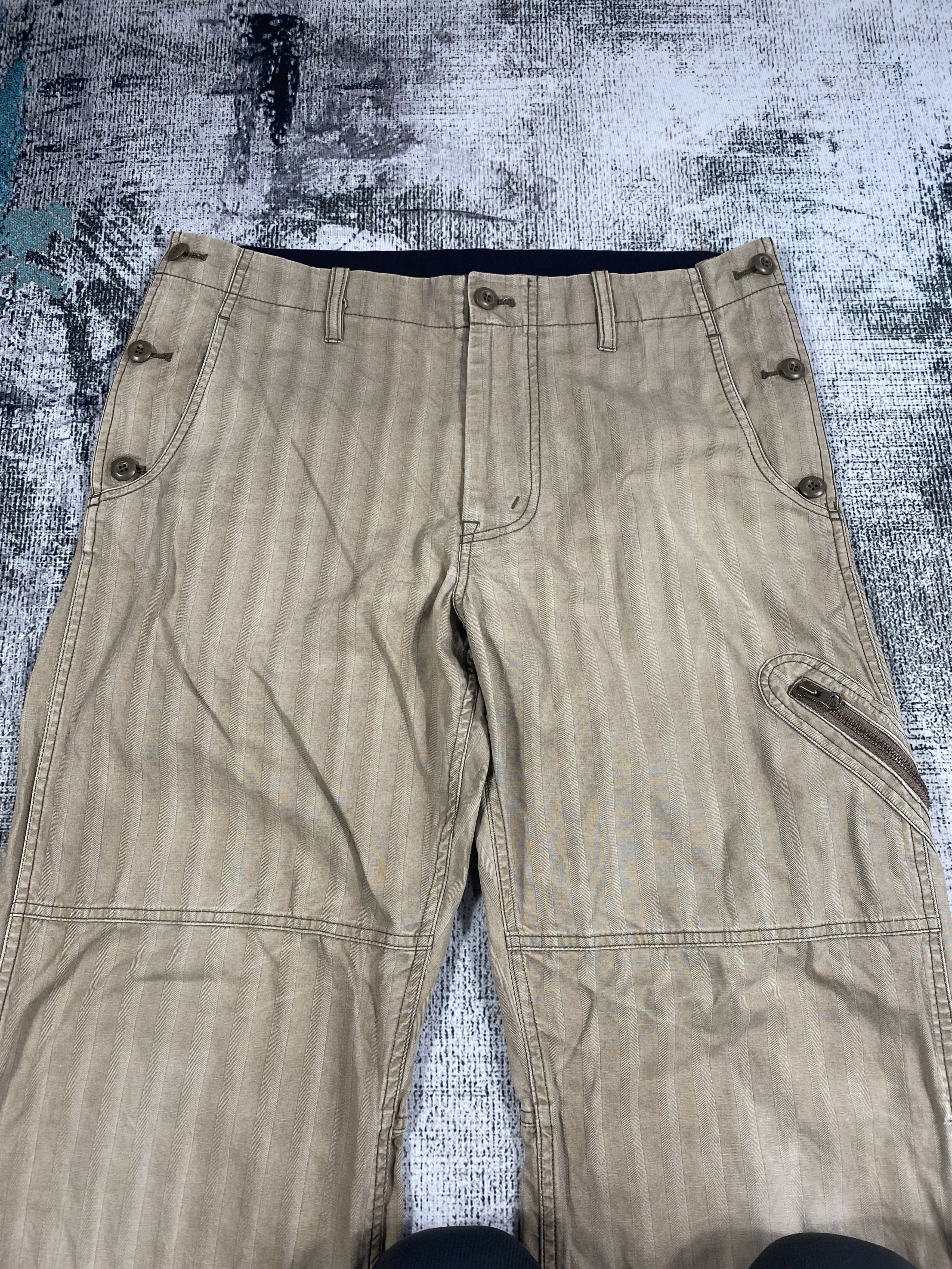 PPFM RARE🔥Baggy PPFM Cargo Multi Pocket Pants Size US 33 - 5 Thumbnail