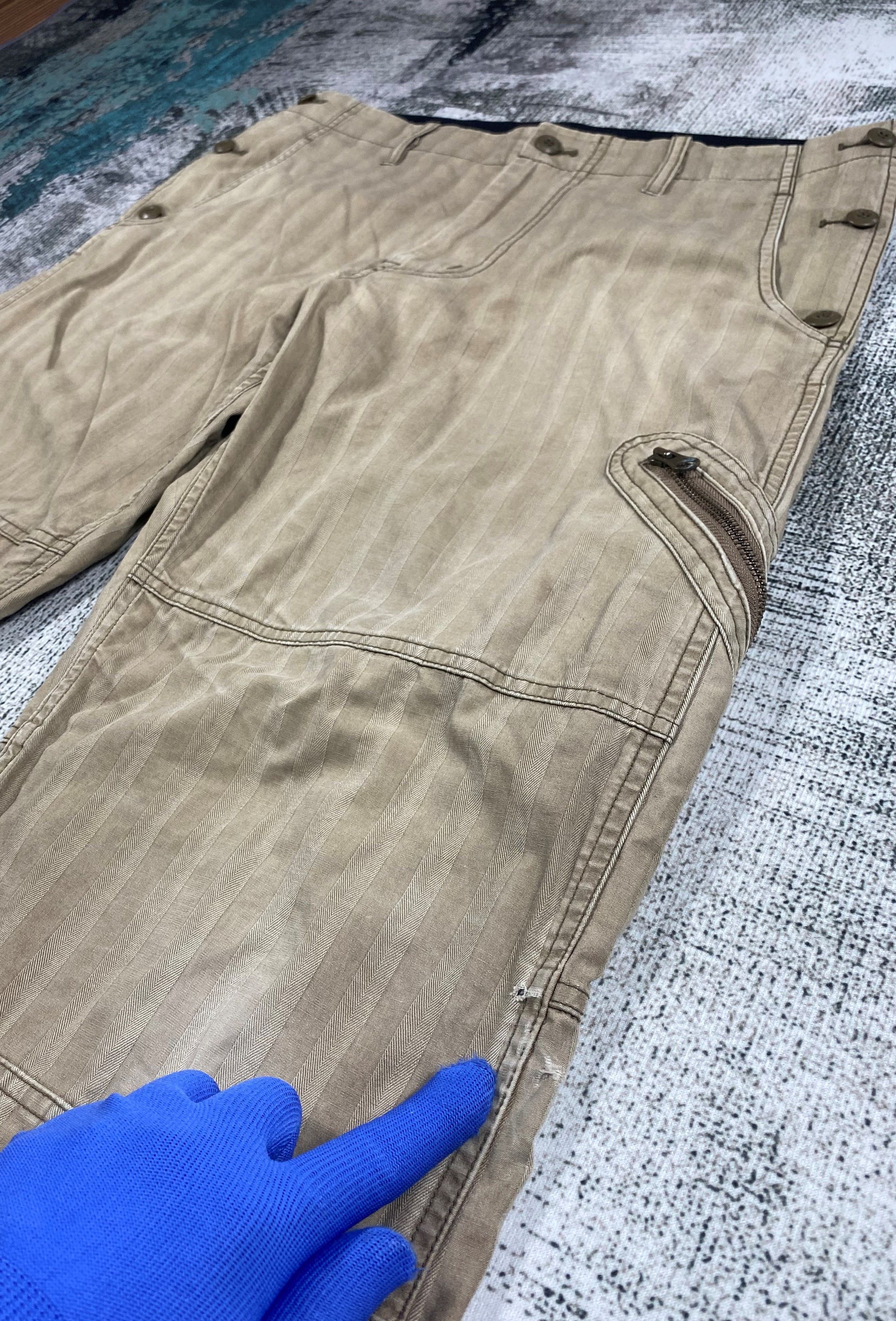 PPFM RARE🔥Baggy PPFM Cargo Multi Pocket Pants Size US 33 - 6 Thumbnail