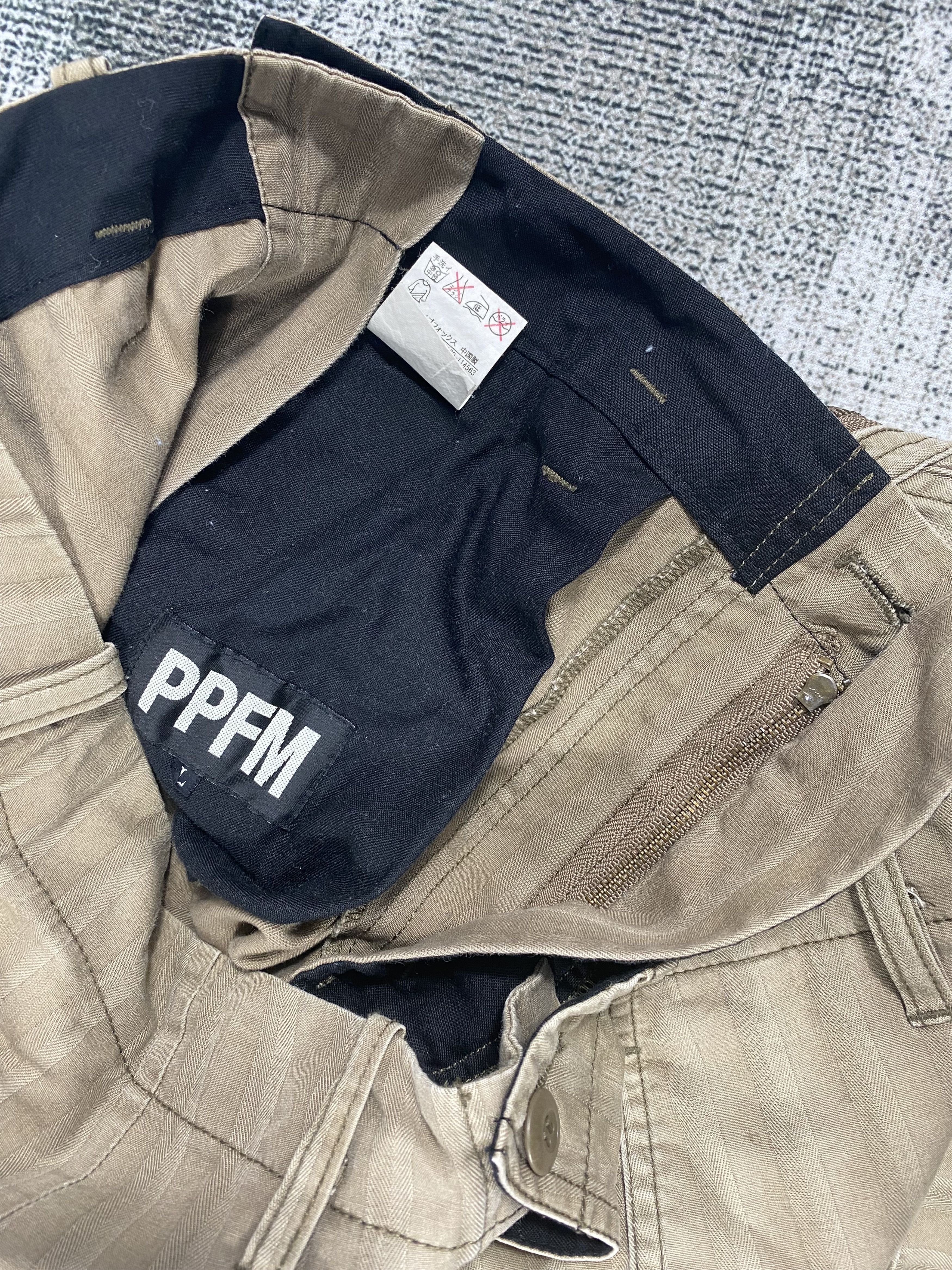 PPFM RARE🔥Baggy PPFM Cargo Multi Pocket Pants Size US 33 - 8 Thumbnail