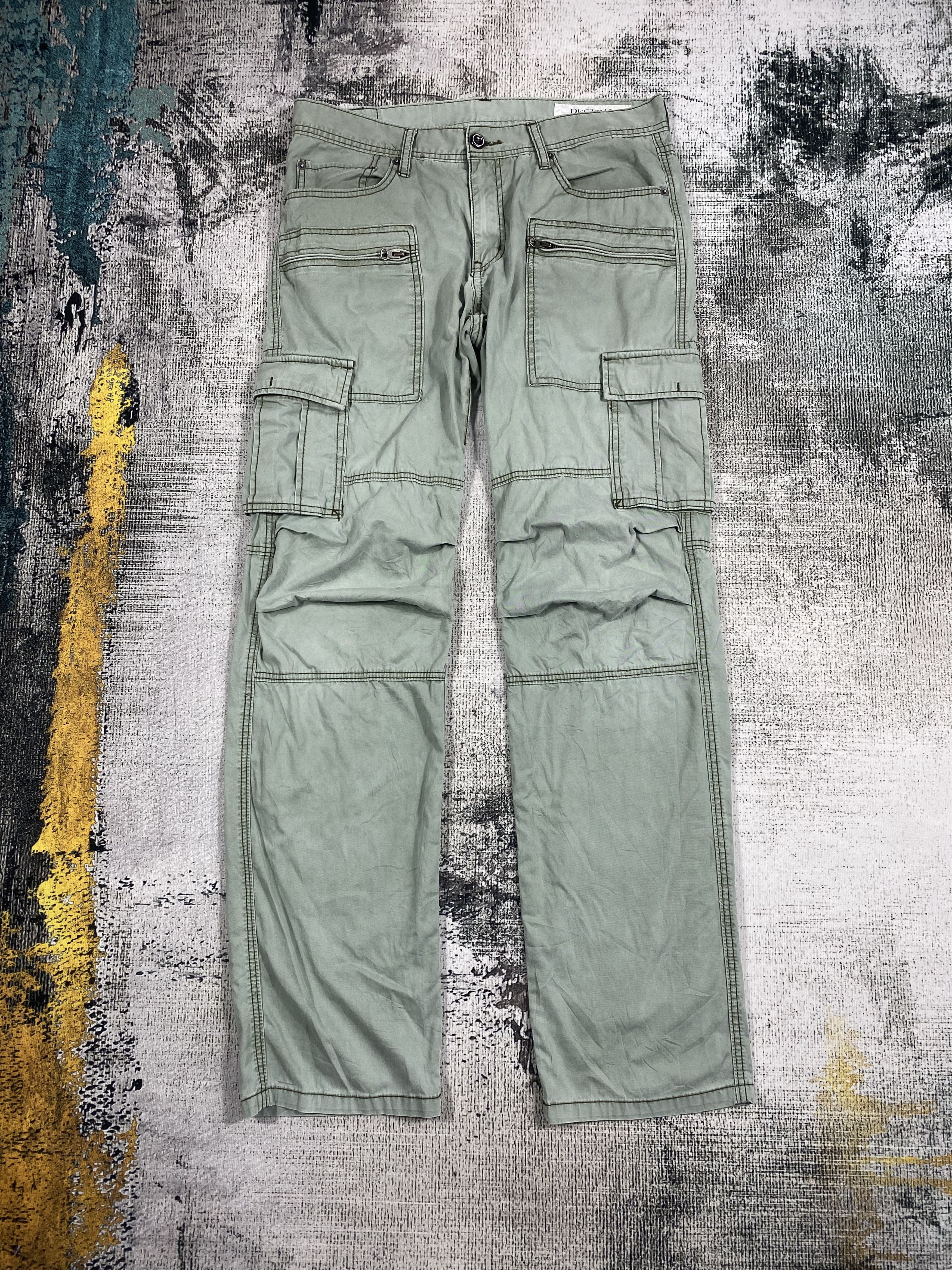 Japanese Brand Destrad Japanese 9Pocket Military Casual Utility Cargo Pants Size US 32 / EU 48 - 1 Thumbnail