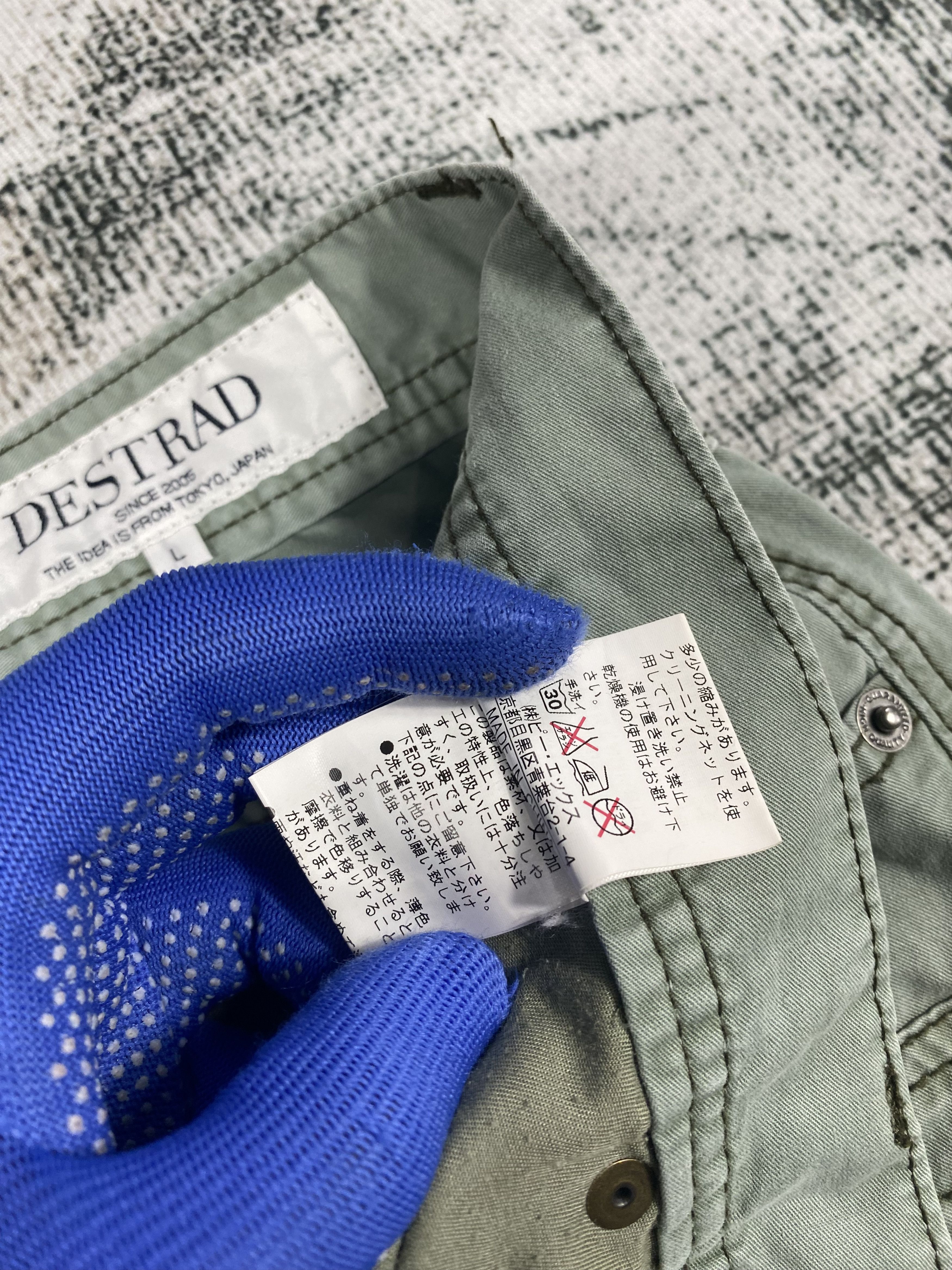 Japanese Brand Destrad Japanese 9Pocket Military Casual Utility Cargo Pants Size US 32 / EU 48 - 7 Thumbnail