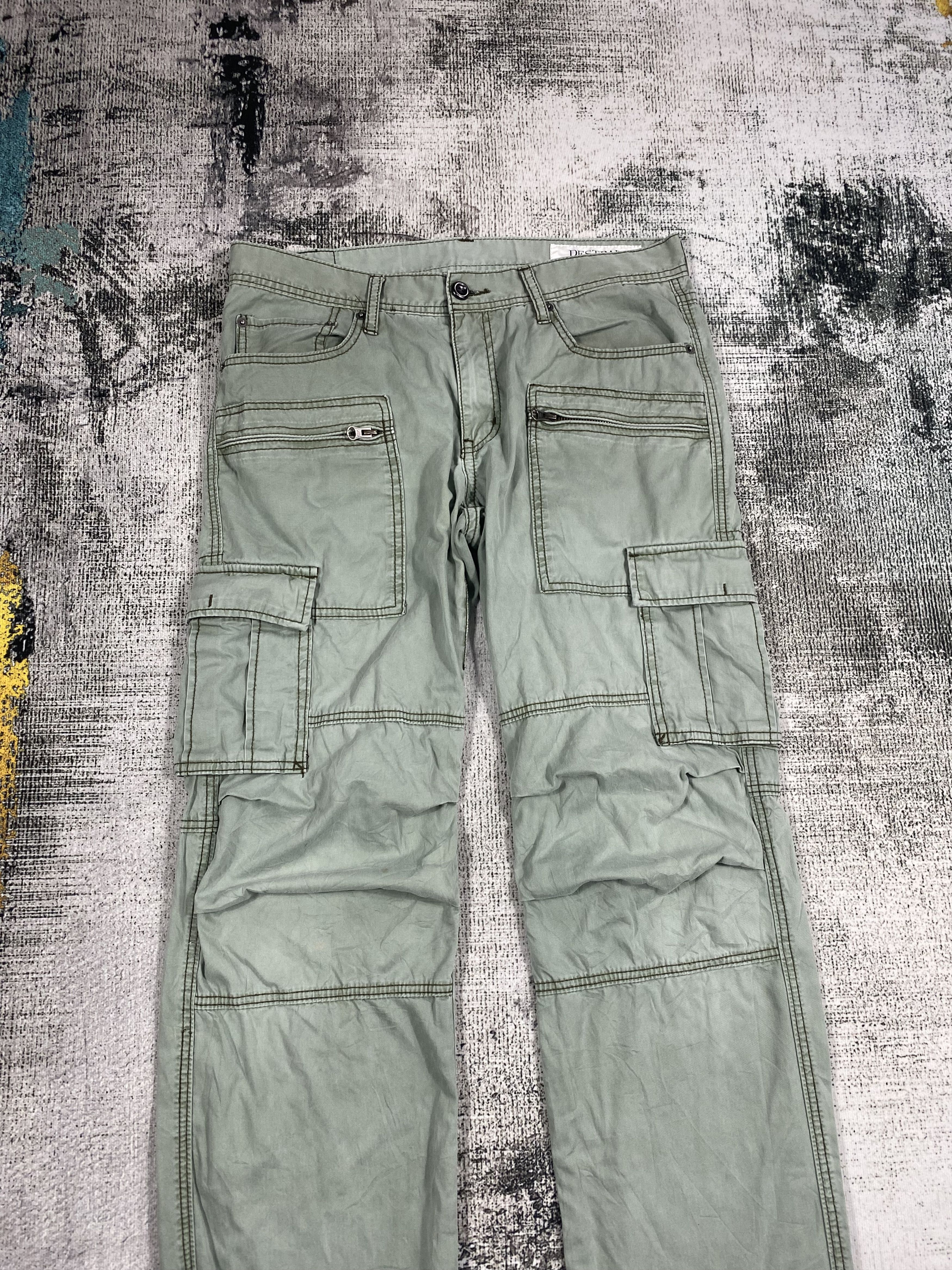 Japanese Brand Destrad Japanese 9Pocket Military Casual Utility Cargo Pants Size US 32 / EU 48 - 3 Thumbnail