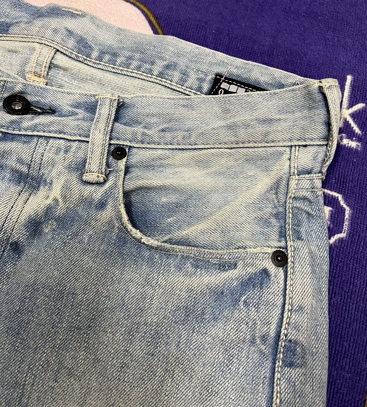 KURO Vintage KURO Selvedge Made in Japan Denim x Rare Size US 32 / EU 48 - 7 Thumbnail