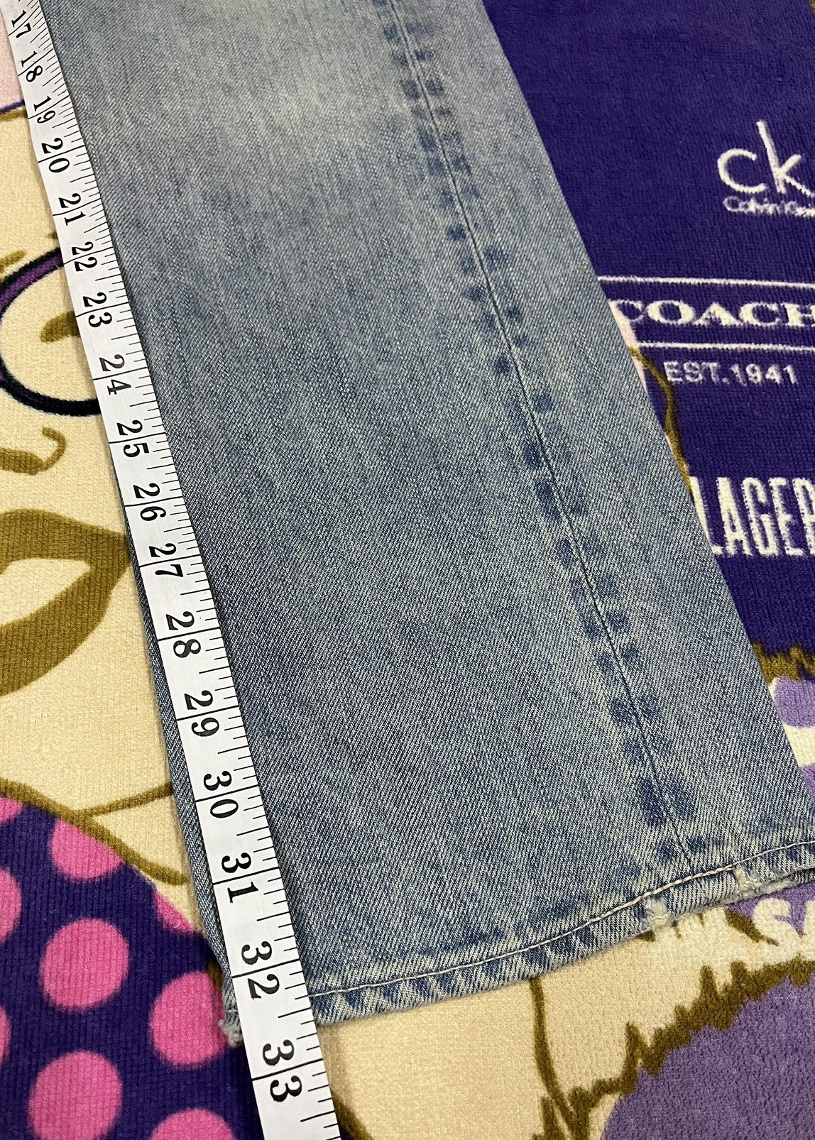 KURO Vintage KURO Selvedge Made in Japan Denim x Rare Size US 32 / EU 48 - 20 Thumbnail