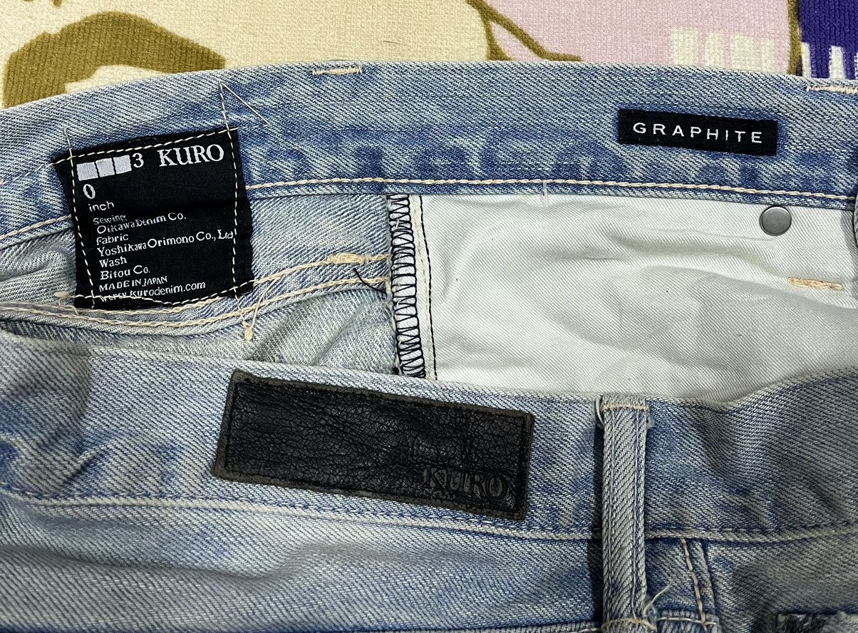 KURO Vintage KURO Selvedge Made in Japan Denim x Rare Size US 32 / EU 48 - 13 Thumbnail