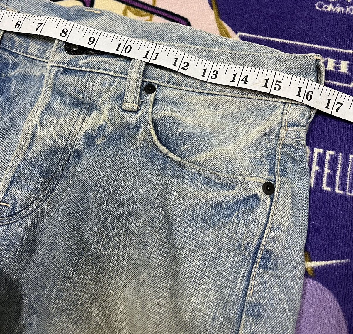 KURO Vintage KURO Selvedge Made in Japan Denim x Rare Size US 32 / EU 48 - 16 Thumbnail