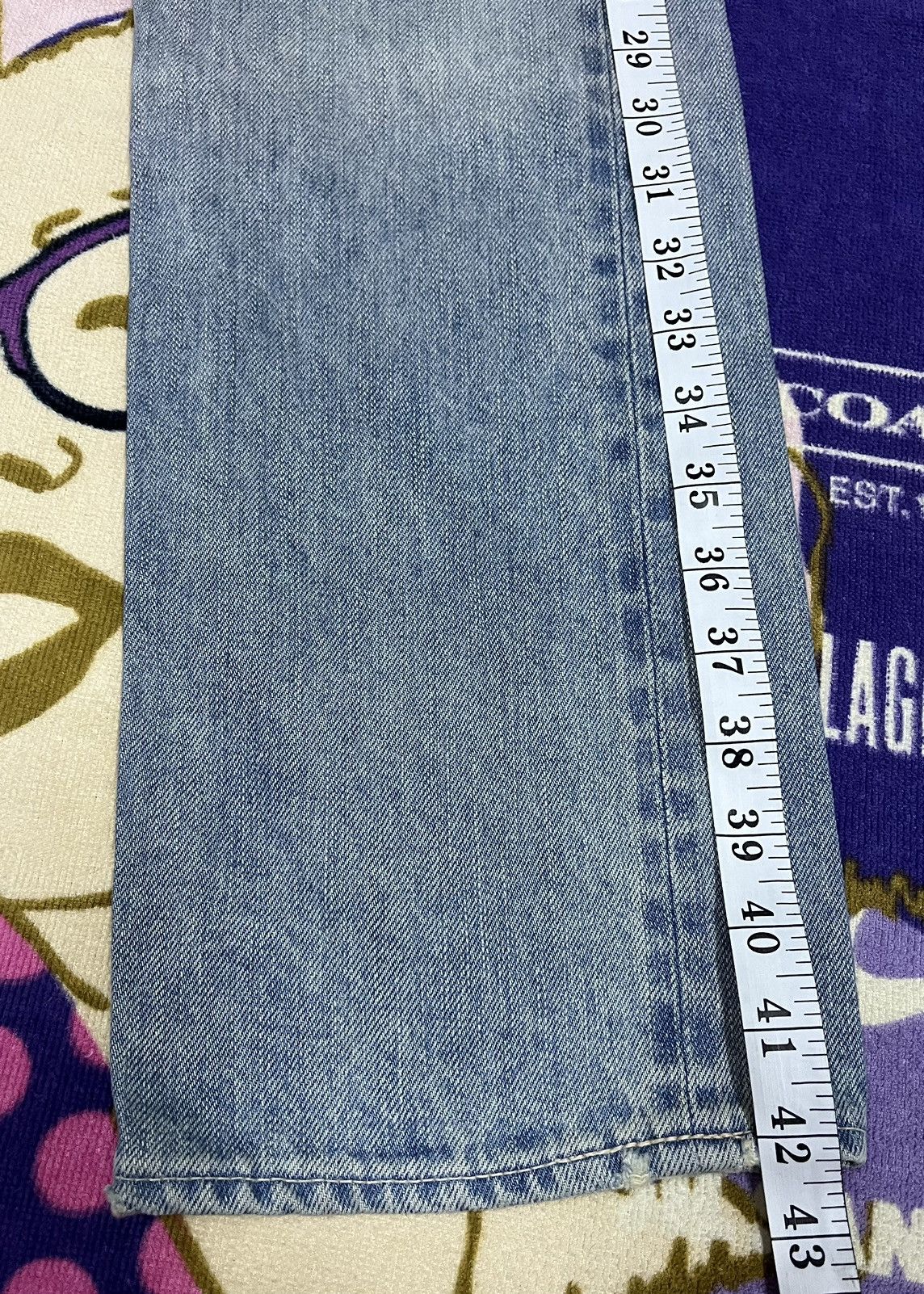 KURO Vintage KURO Selvedge Made in Japan Denim x Rare Size US 32 / EU 48 - 19 Thumbnail