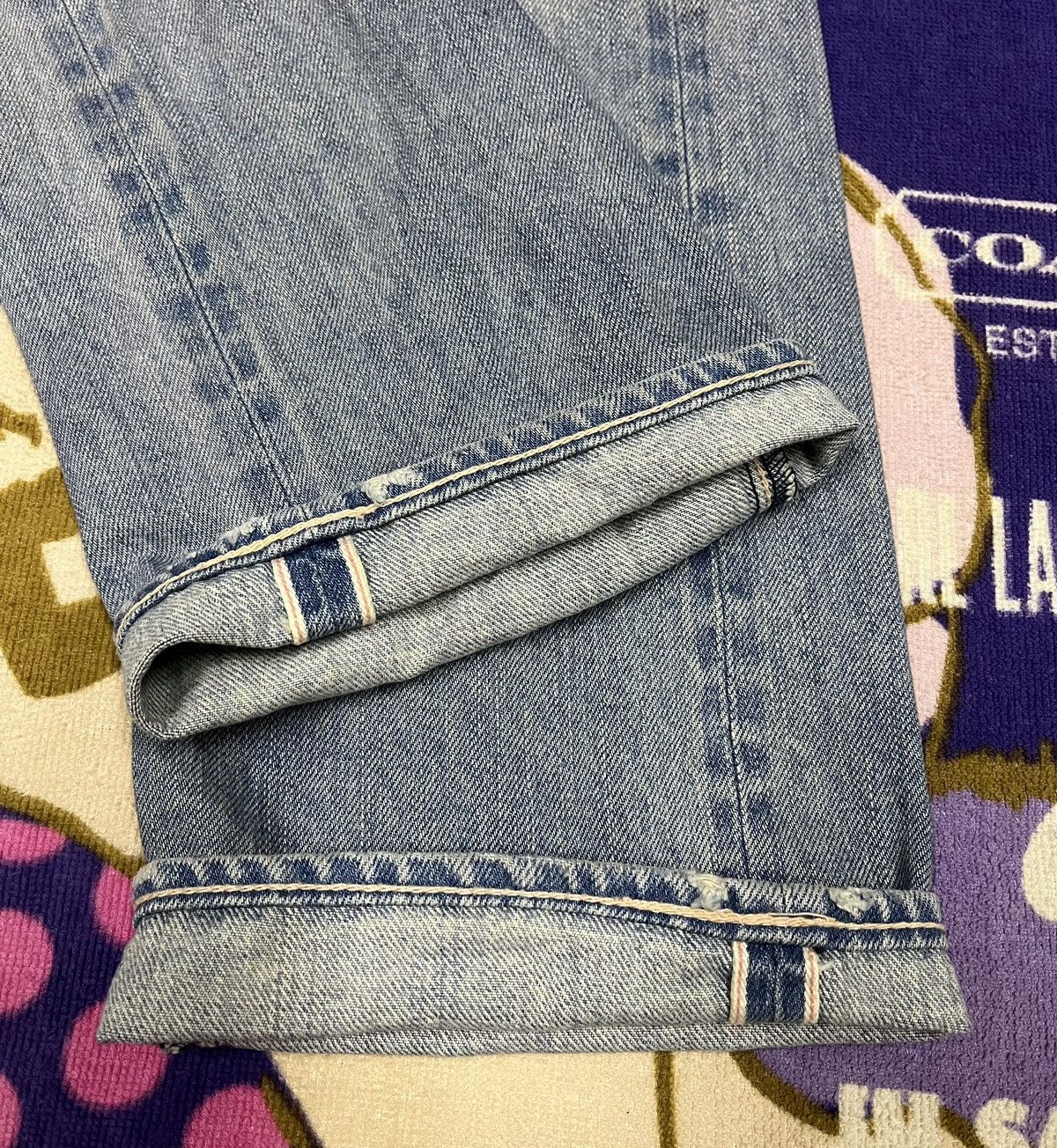 KURO Vintage KURO Selvedge Made in Japan Denim x Rare Size US 32 / EU 48 - 12 Thumbnail